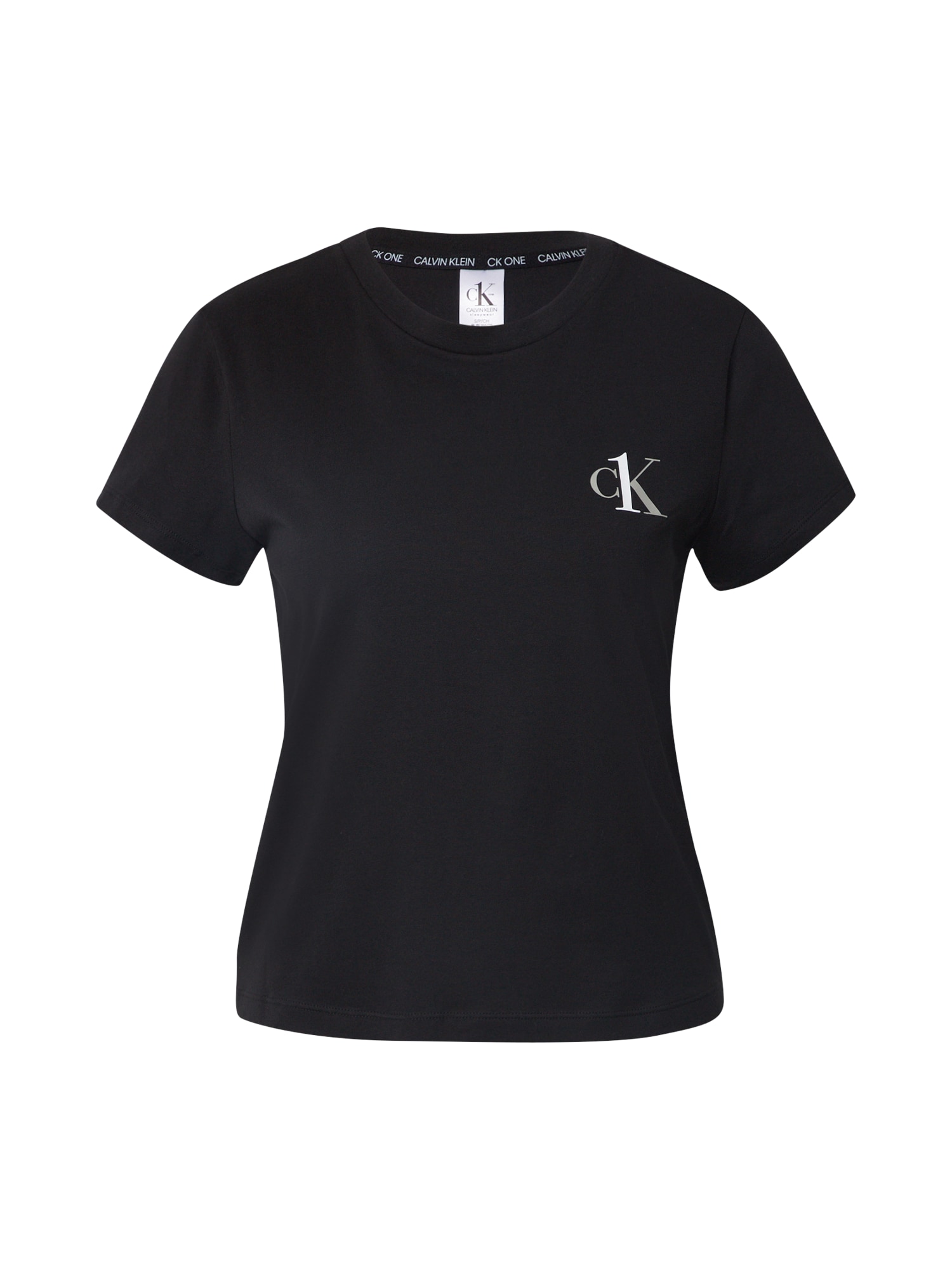 Calvin Klein Underwear Majica  črna / bela