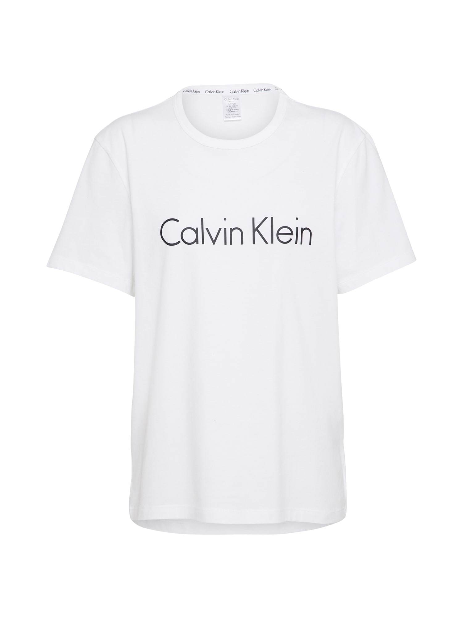 Calvin Klein Underwear Majica  črna / bela