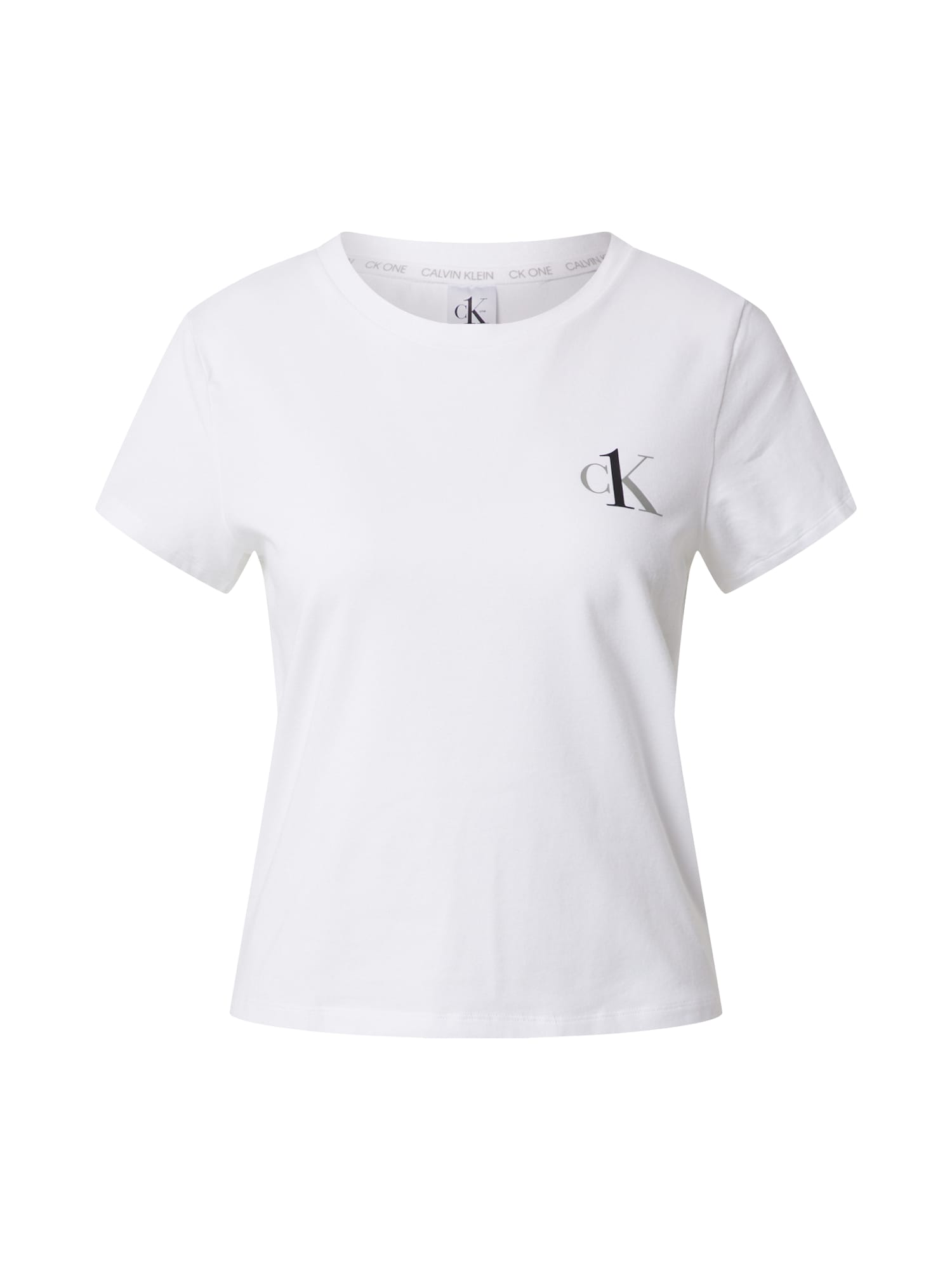 Calvin Klein Underwear Majica  siva / črna / bela