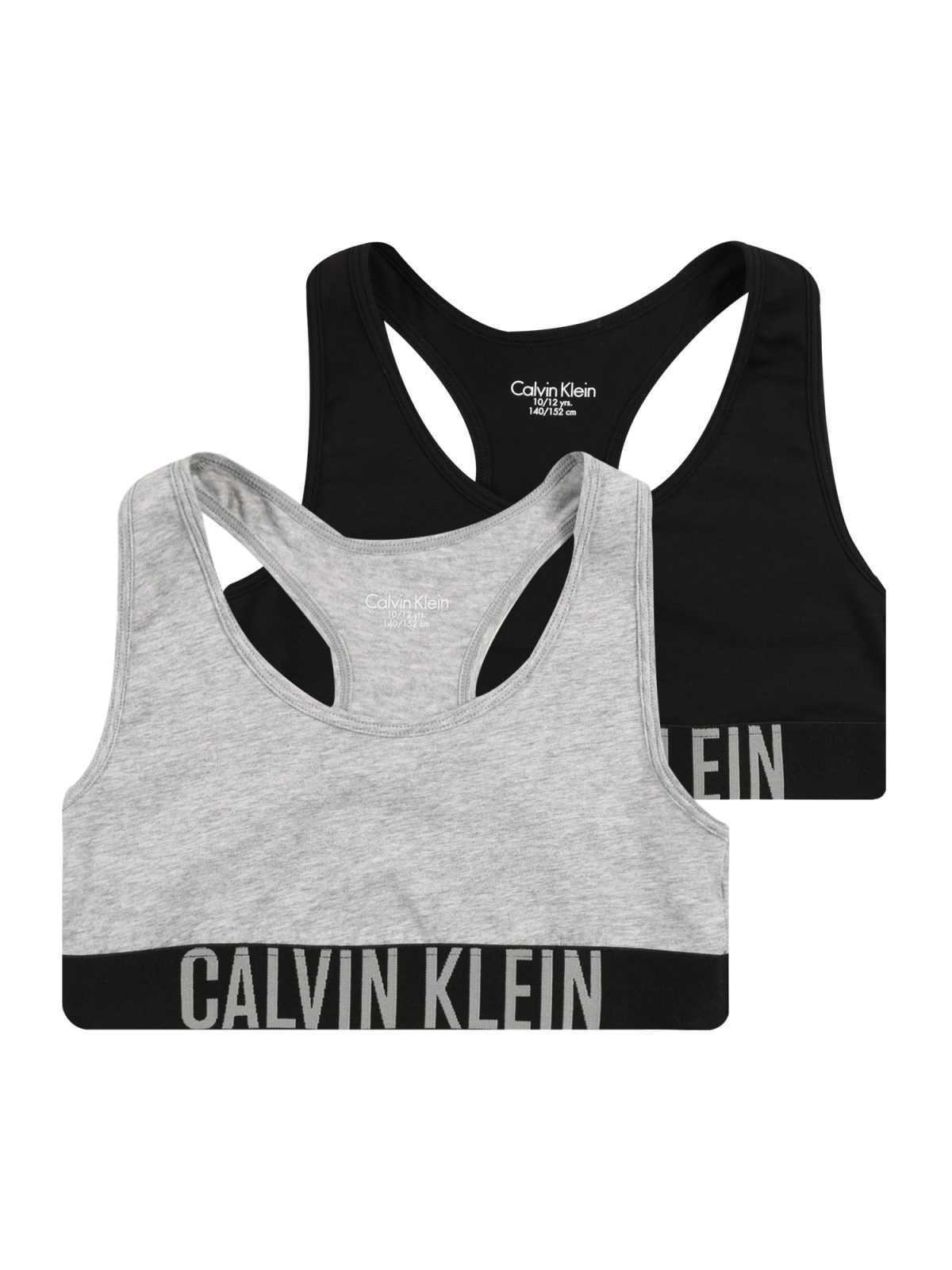 Calvin Klein Underwear Modrček  siva / črna