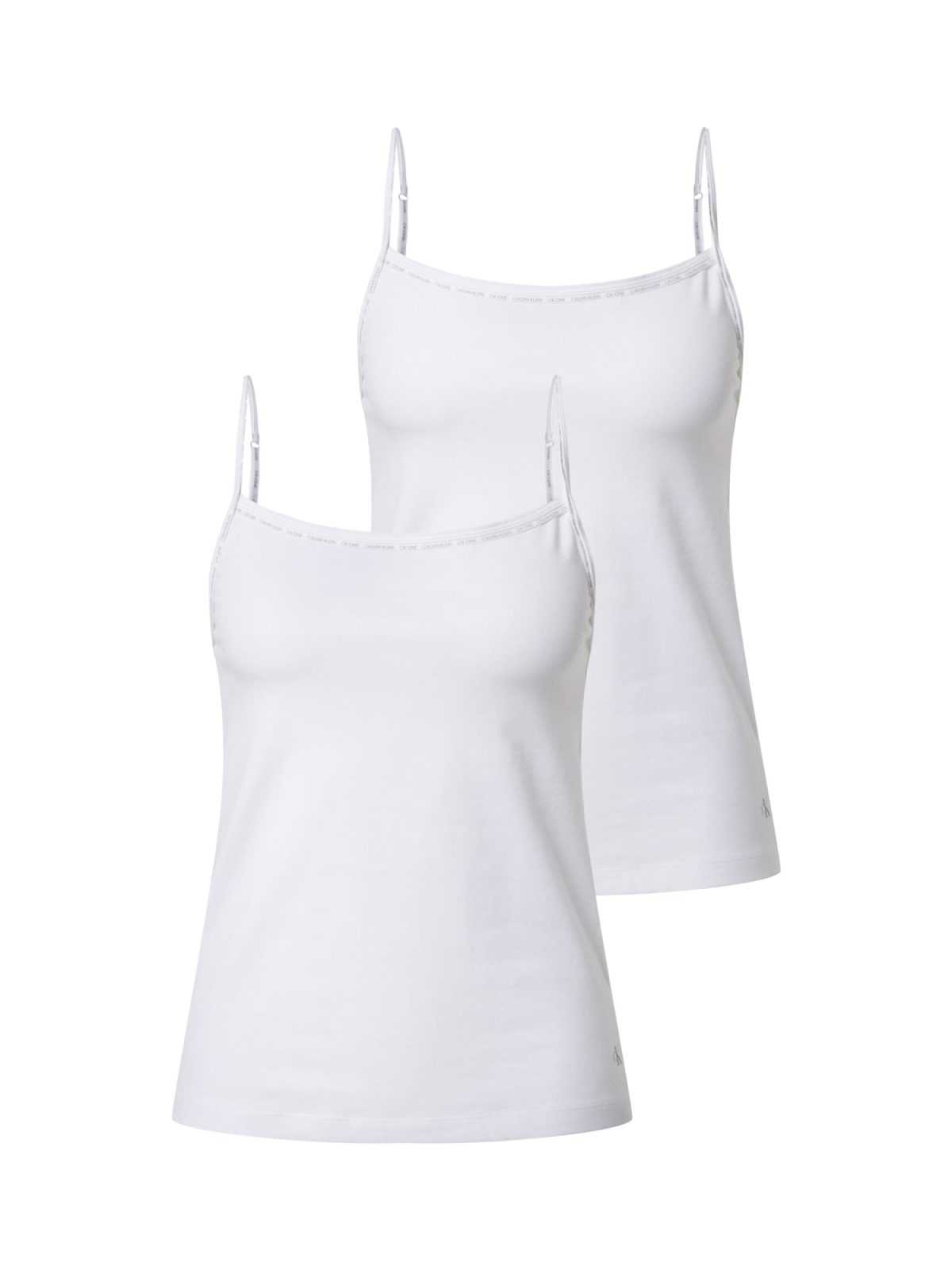 Calvin Klein Underwear Spodnja majica 'CAMISOLE 2PK'  bela