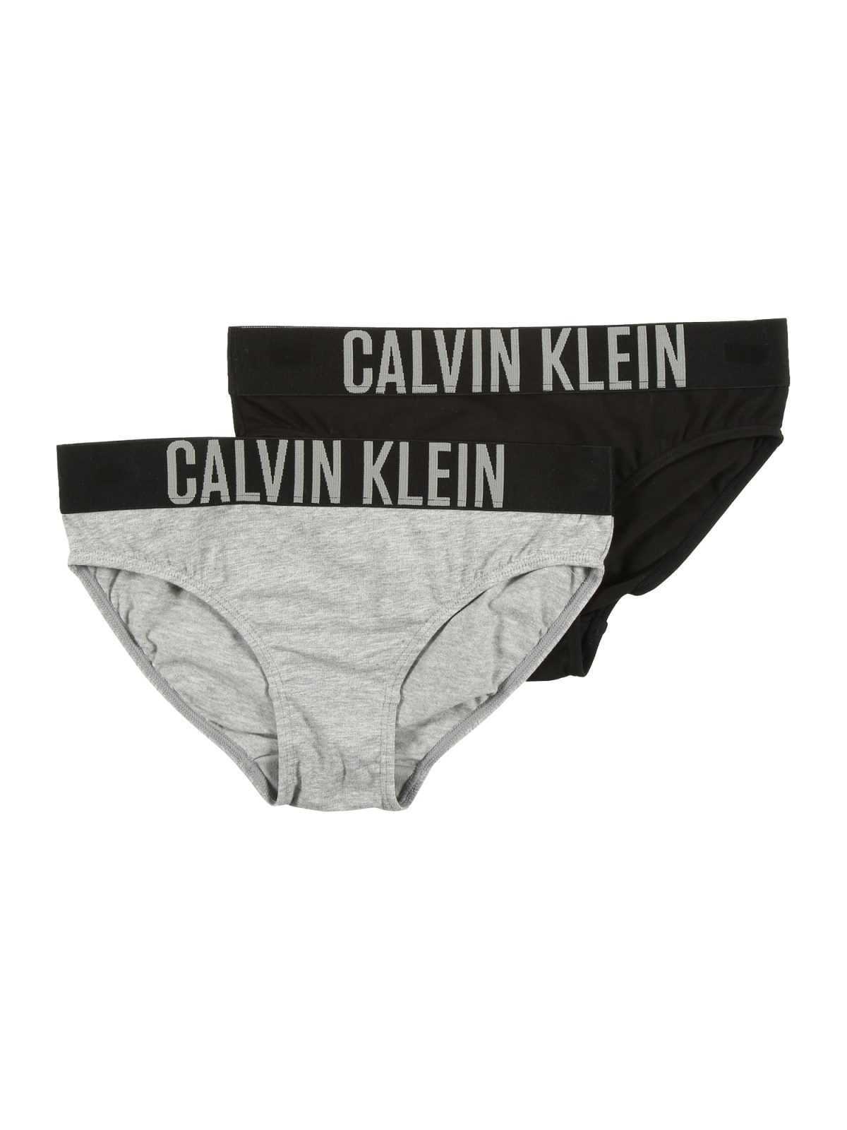 Calvin Klein Underwear Spodnjice  siva / črna
