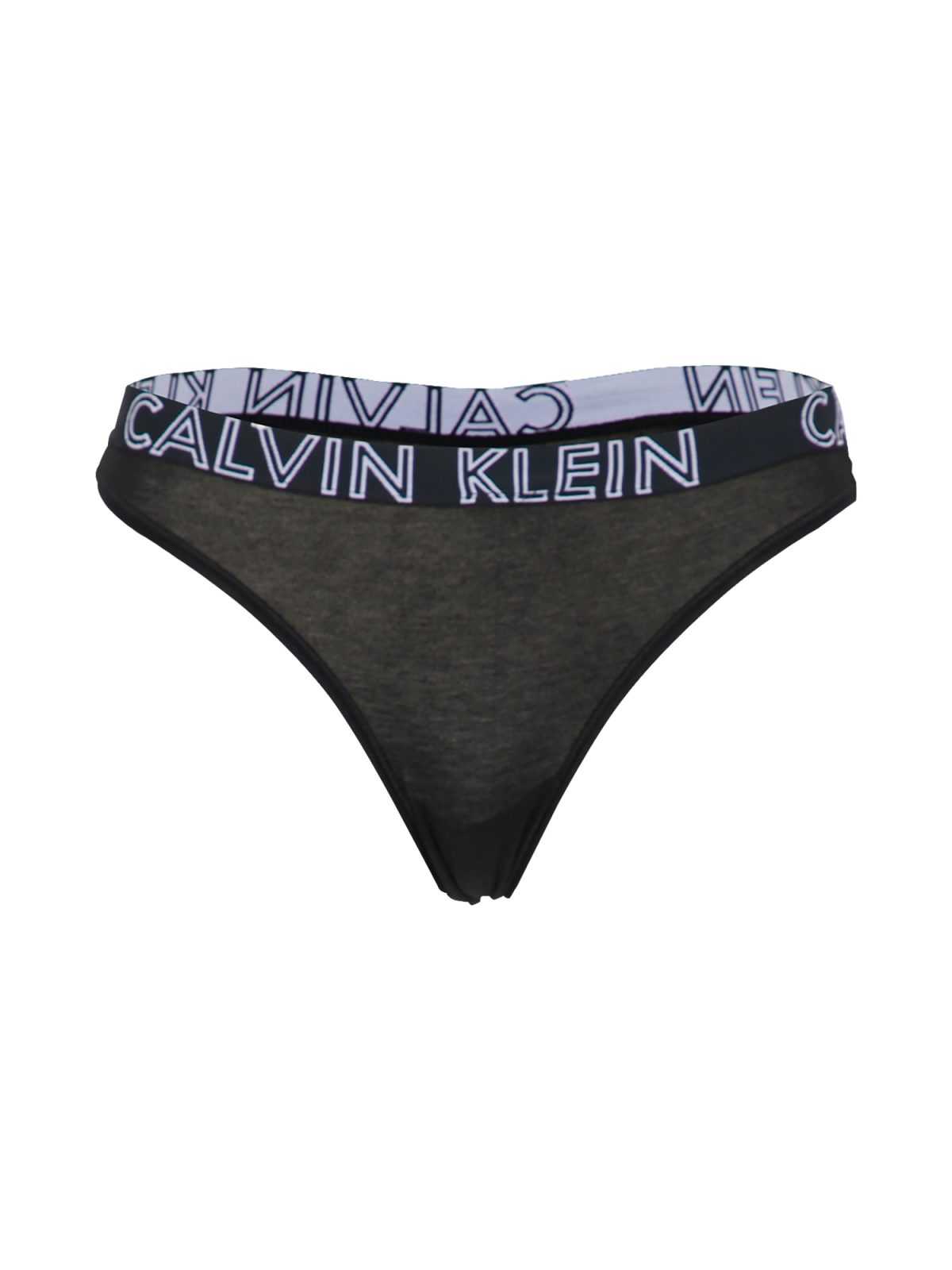 Calvin Klein Underwear Tangice 'THONG'  črna