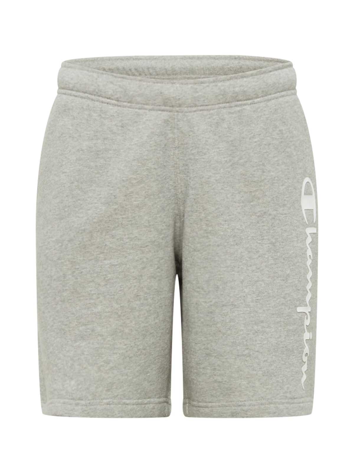 Champion Authentic Athletic Apparel Hlače  pegasto siva / bela