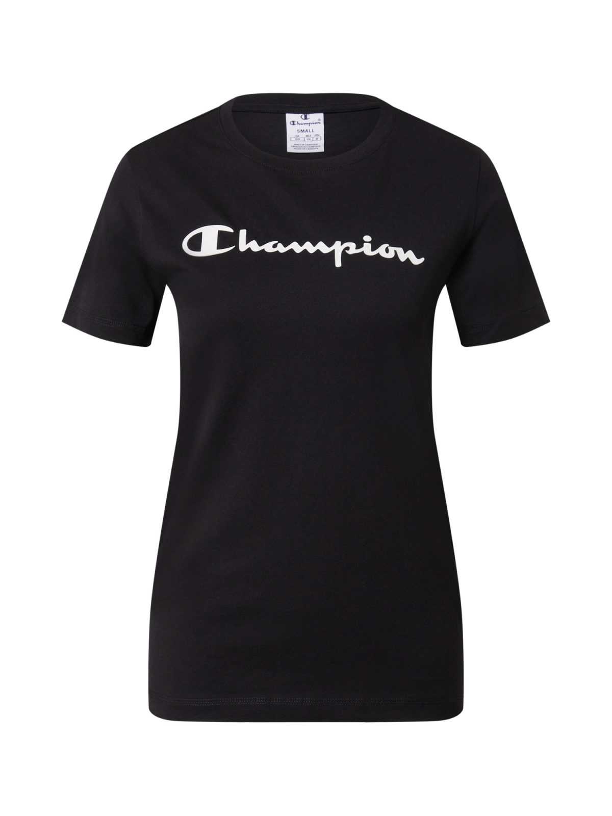 Champion Authentic Athletic Apparel Majica  črna / bela
