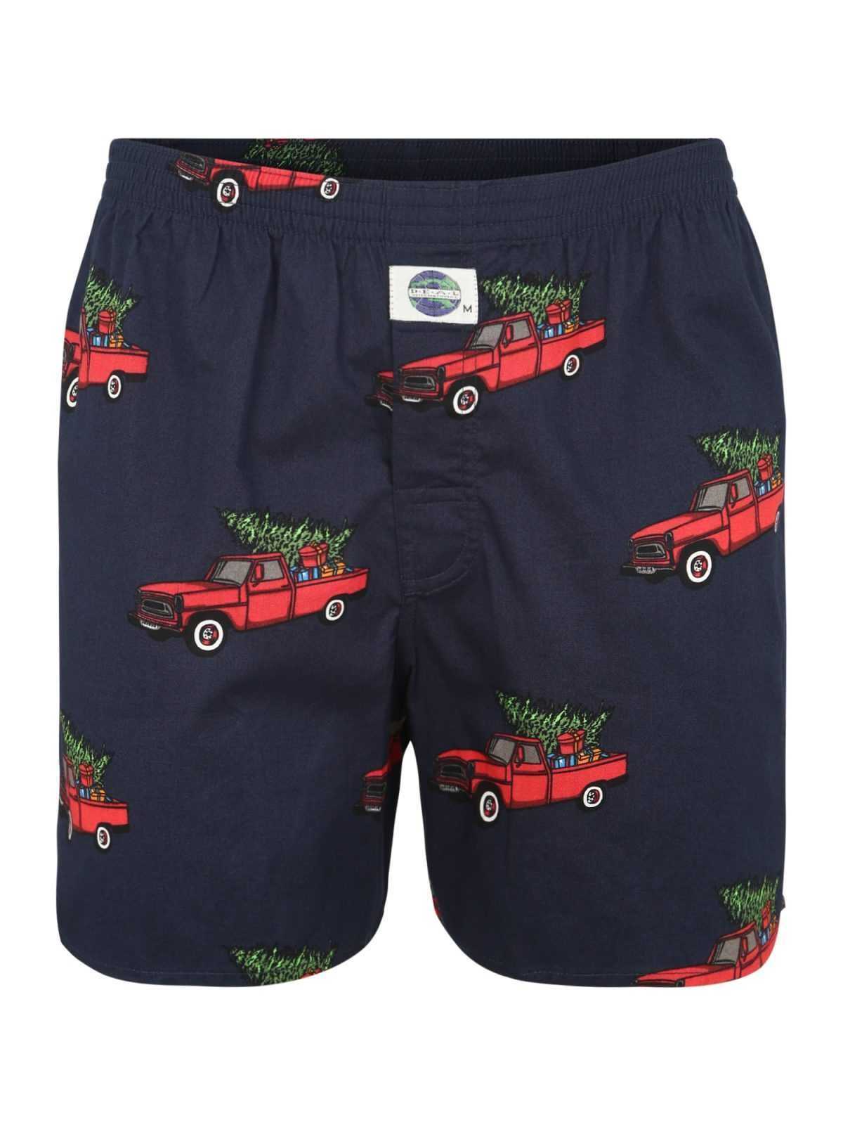 D.E.A.L International Boksarice 'X-Mas Pickup'  modra / rdeča