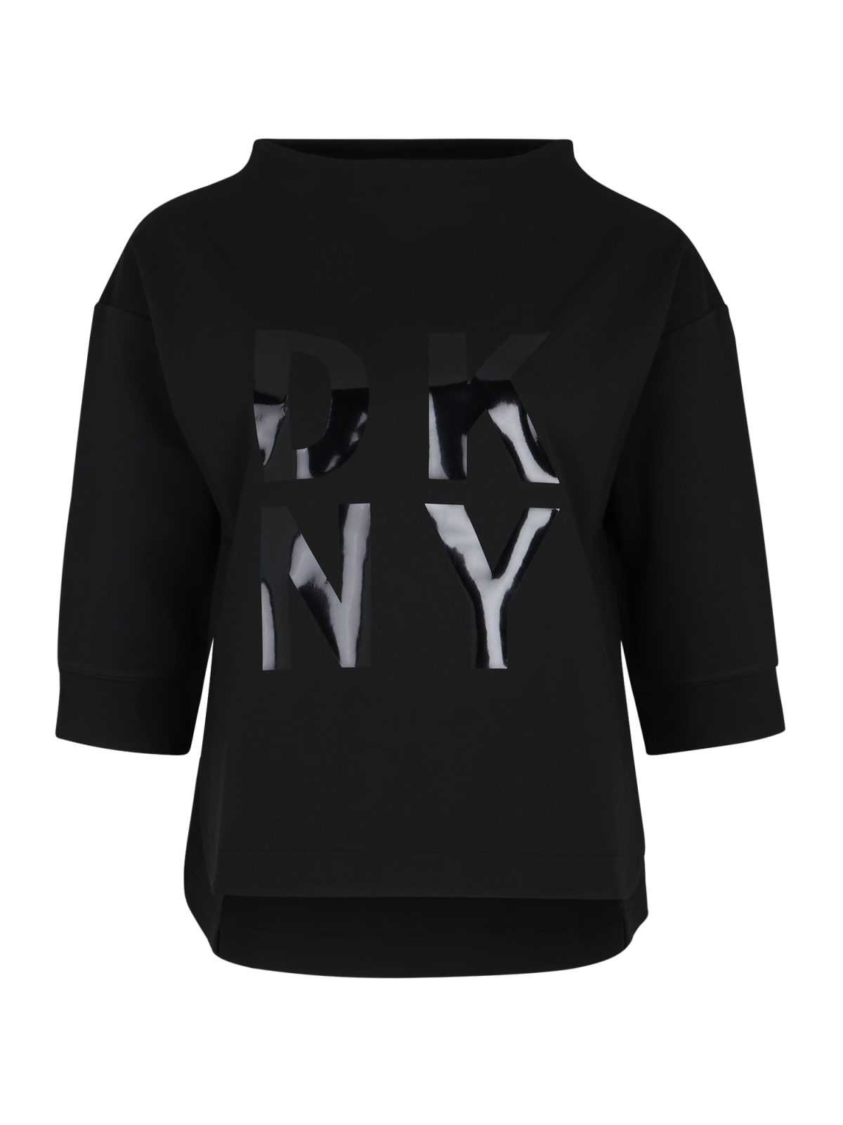 DKNY Performance Športna majica 'POP OVER'  črna