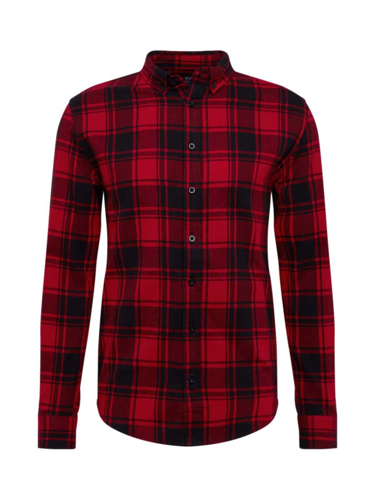 Denim Project Srajca 'Check Shirt'  rdeča