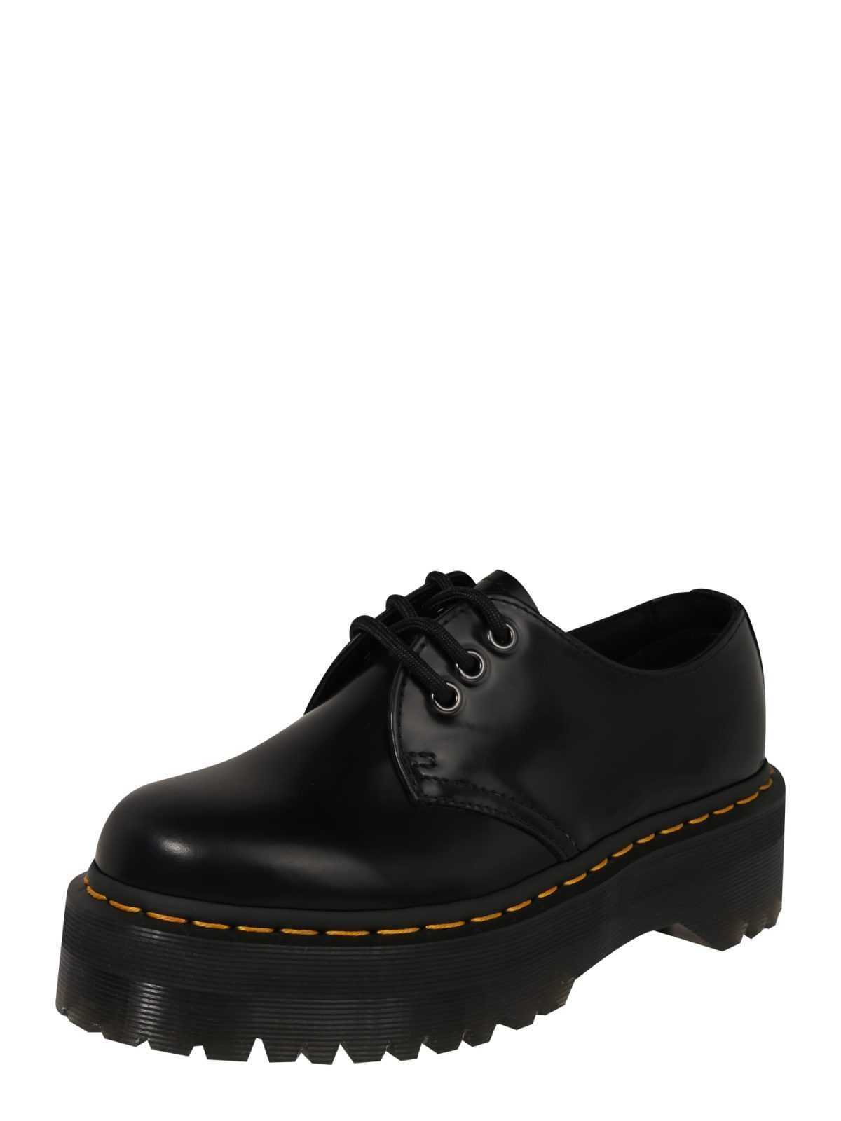 Dr. Martens Čevlji na vezalke '1461 Quad'  črna