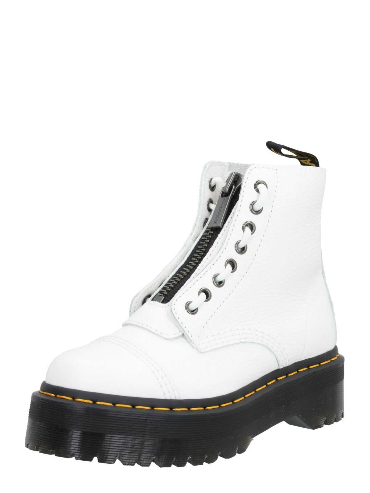 Dr. Martens Gležnarji z vezalkami 'Sinclair'  rumena / bela