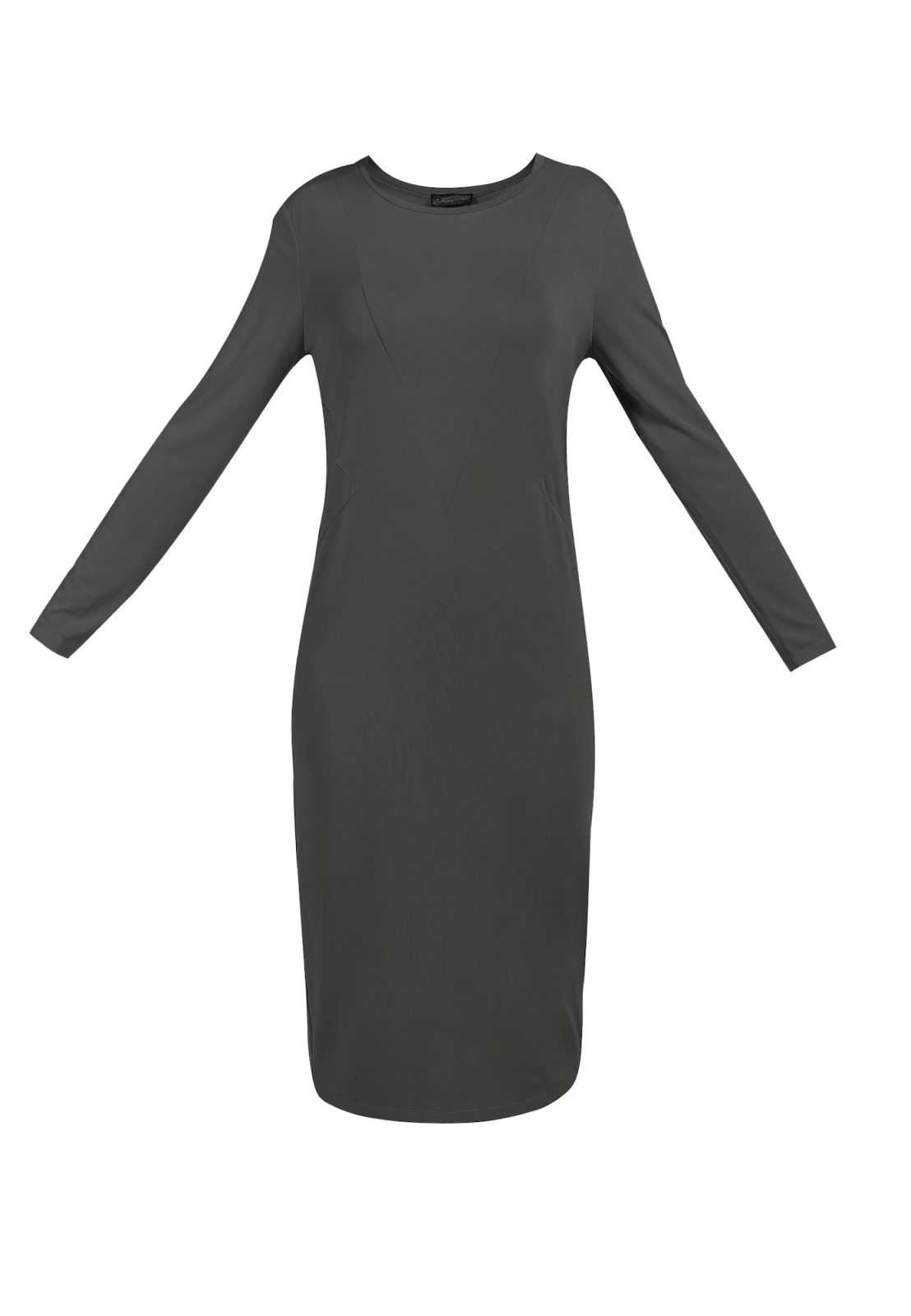 DreiMaster Vintage Obleka  temno siva