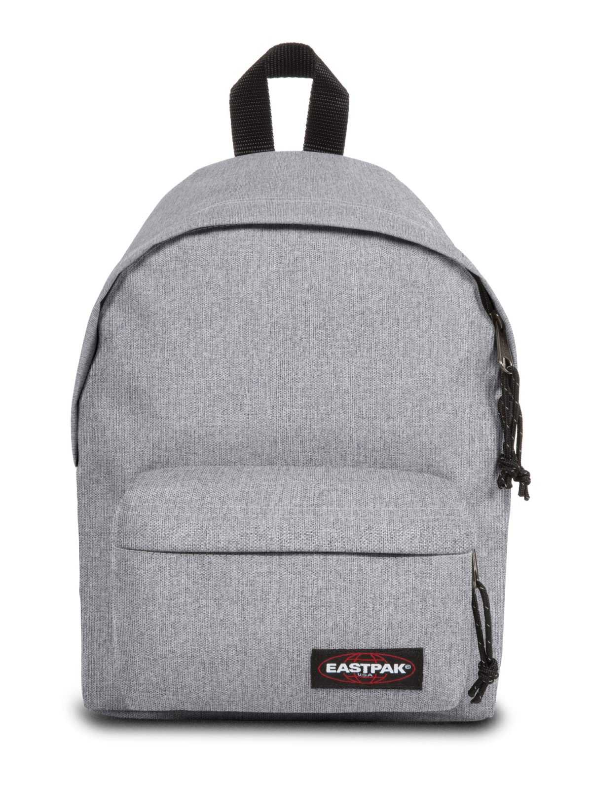 EASTPAK Nahrbtnik 'Orbit'  pegasto siva / karminsko rdeča / črna / bela