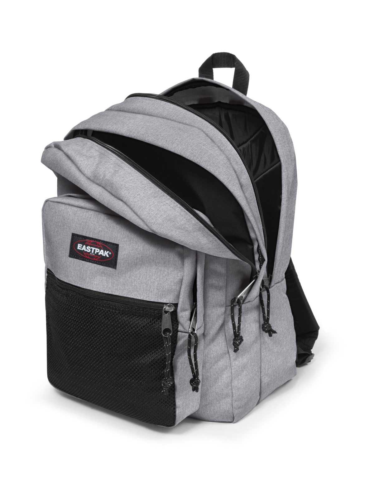 EASTPAK Nahrbtnik 'Pinnacle'  pegasto siva / burgund / črna