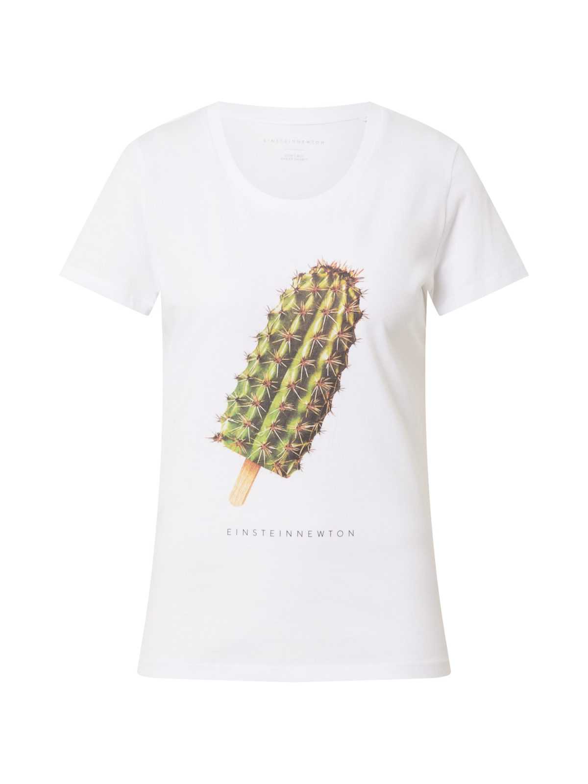 EINSTEIN & NEWTON Majica 'Cactus Ice'  mešane barve / bela