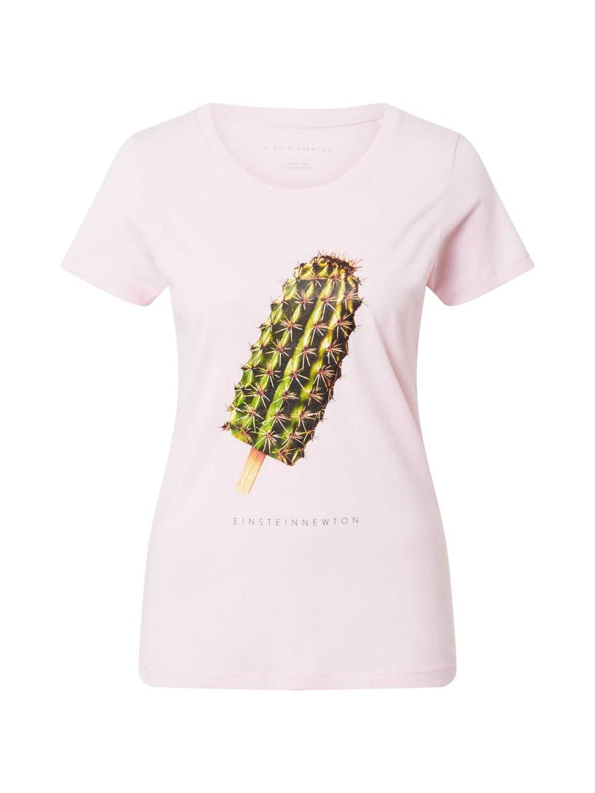 EINSTEIN & NEWTON Majica 'Cactus Ice'  zelena / roza