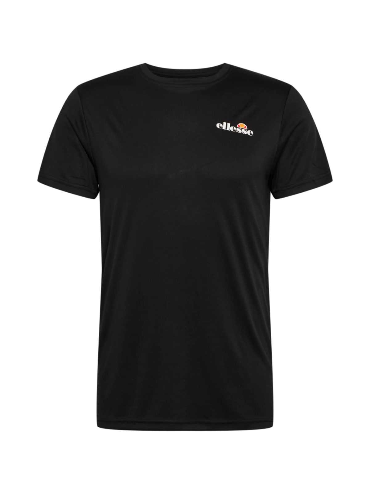 ELLESSE Funkcionalna majica 'Malbe'  črna / bela