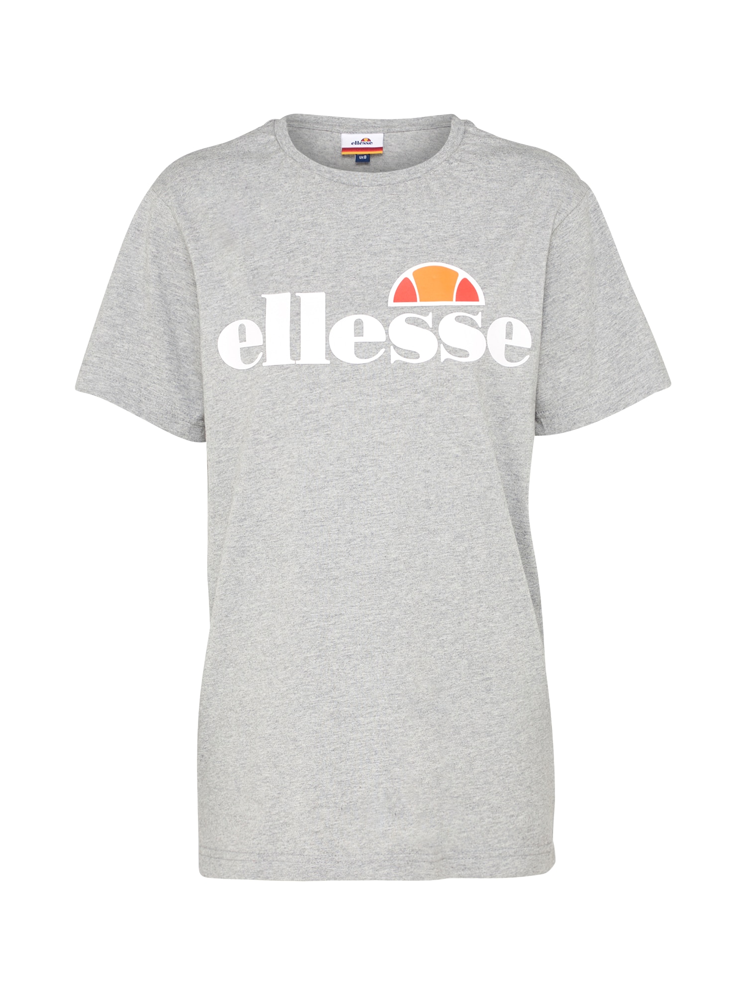 ELLESSE Majica 'Albany'  pegasto siva / oranžna / melona / bela