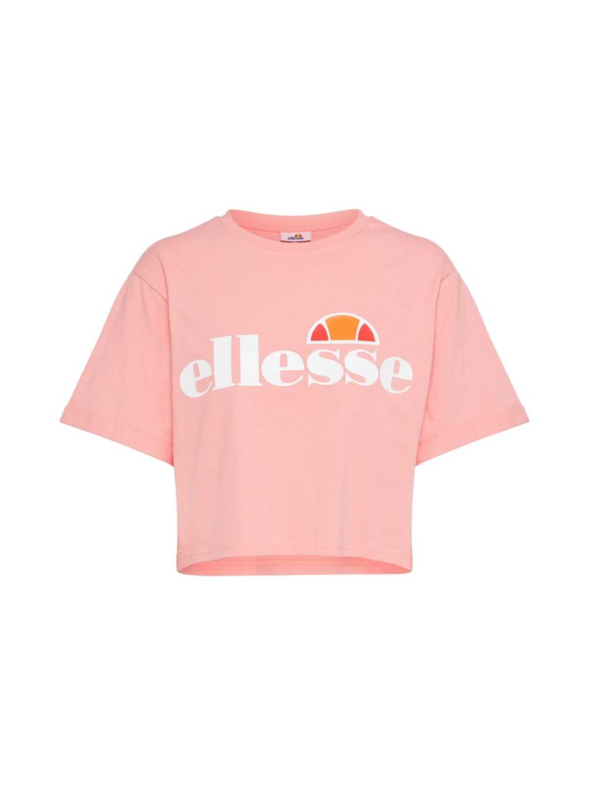 ELLESSE Majica 'Alberta'  oranžna / svetlo roza / bela
