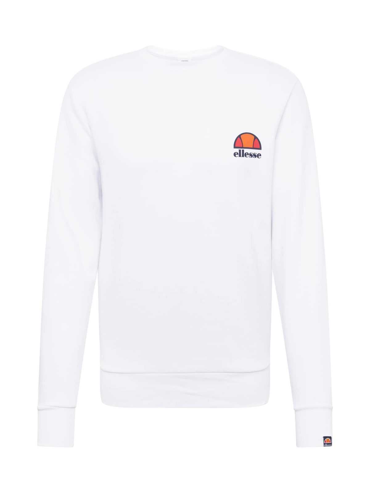 ELLESSE Majica 'DIVERIA'  mornarska / mandarina / grenada / bela