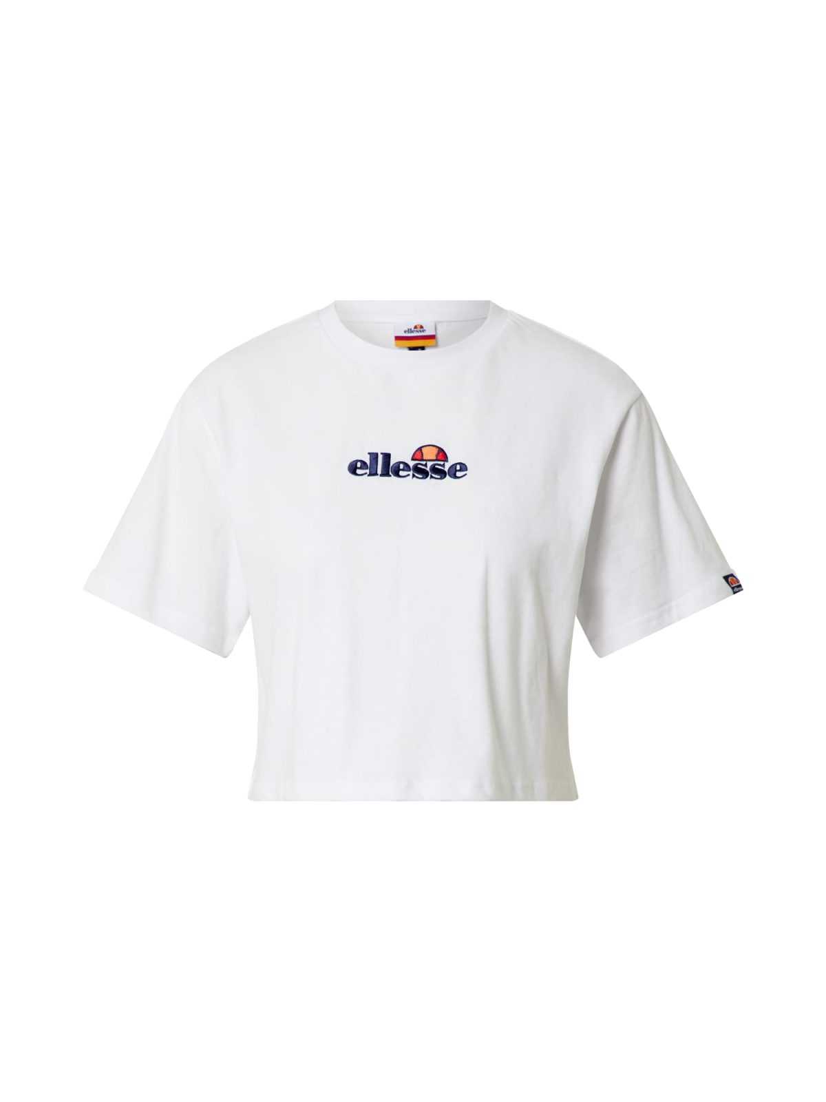 ELLESSE Majica 'Fireball'  mornarska / oranžna / rdeča / bela