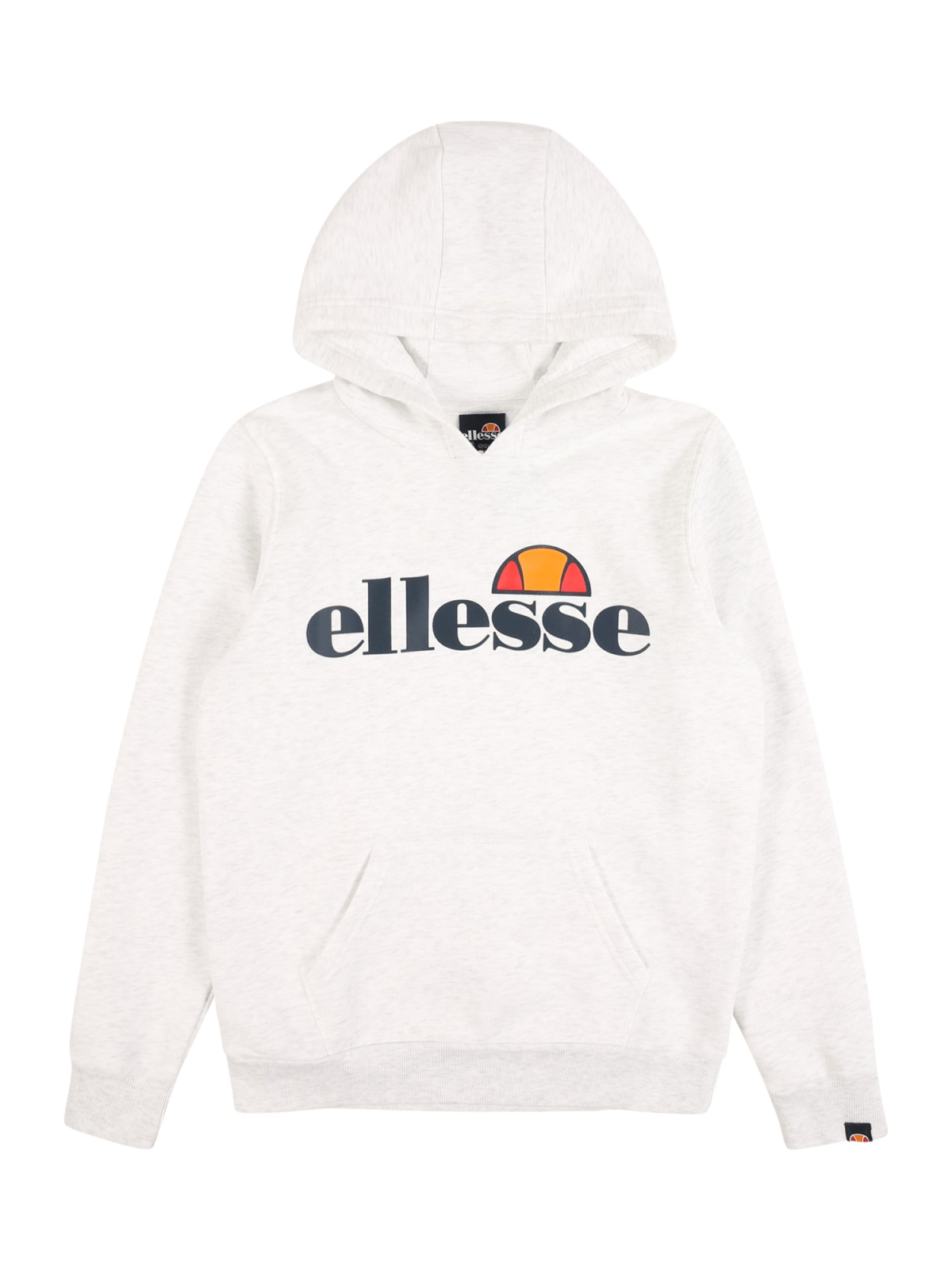 ELLESSE Majica 'ISOBEL'  oranžna / rdeča / črna / pegasto bela