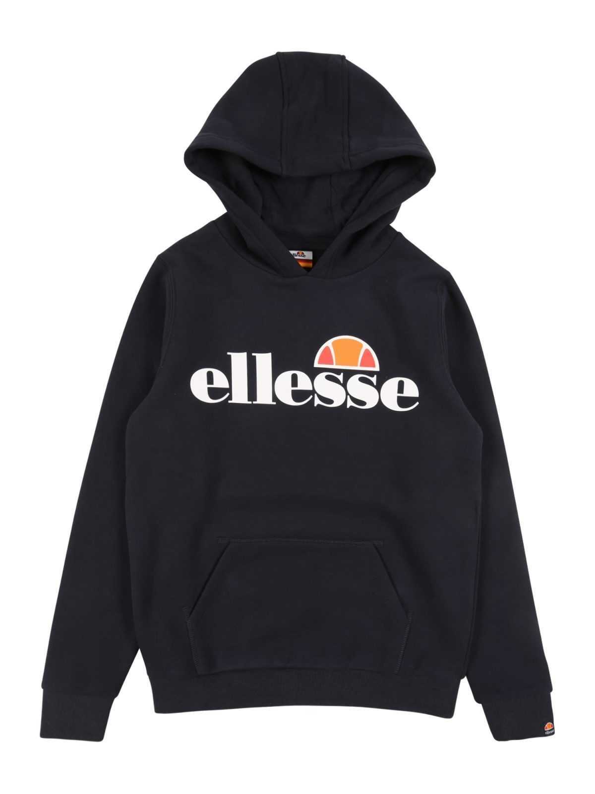 ELLESSE Majica 'Jero'  temno modra / oranžna / svetlo rdeča / bela