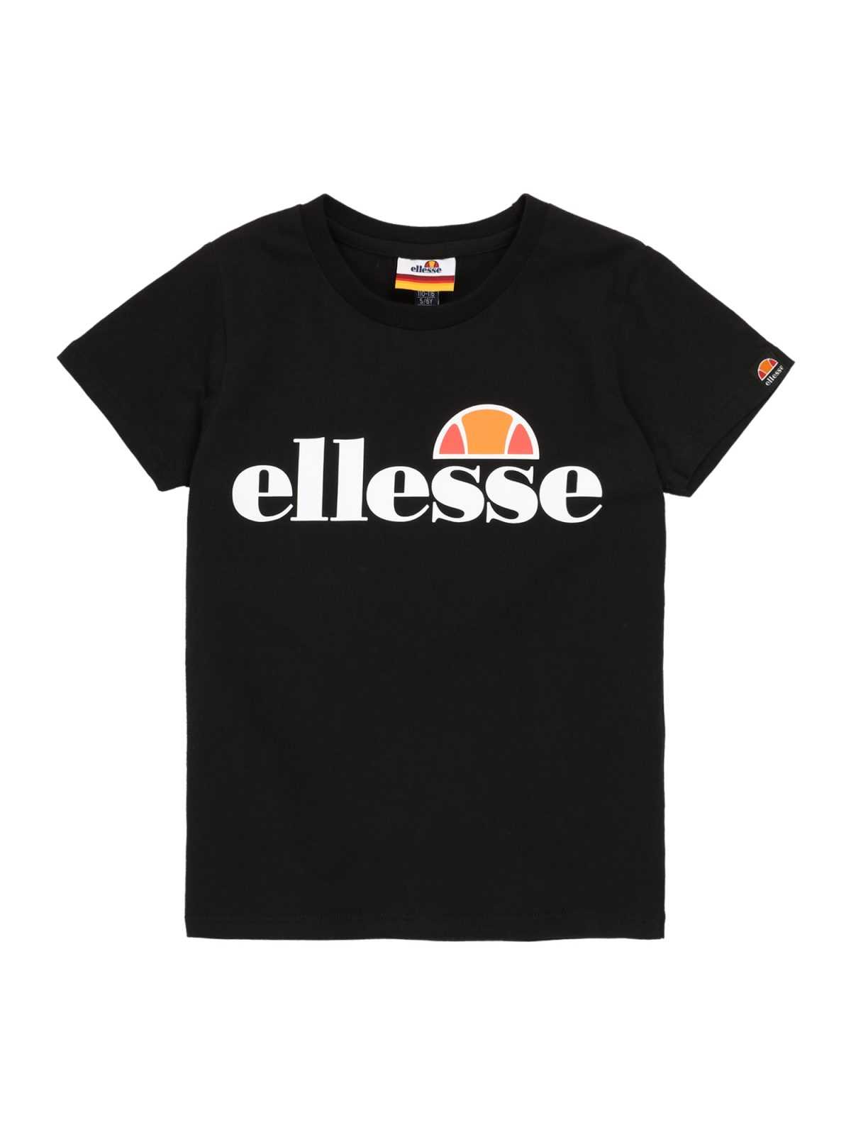 ELLESSE Majica 'Malia'  oranžna / črna / bela