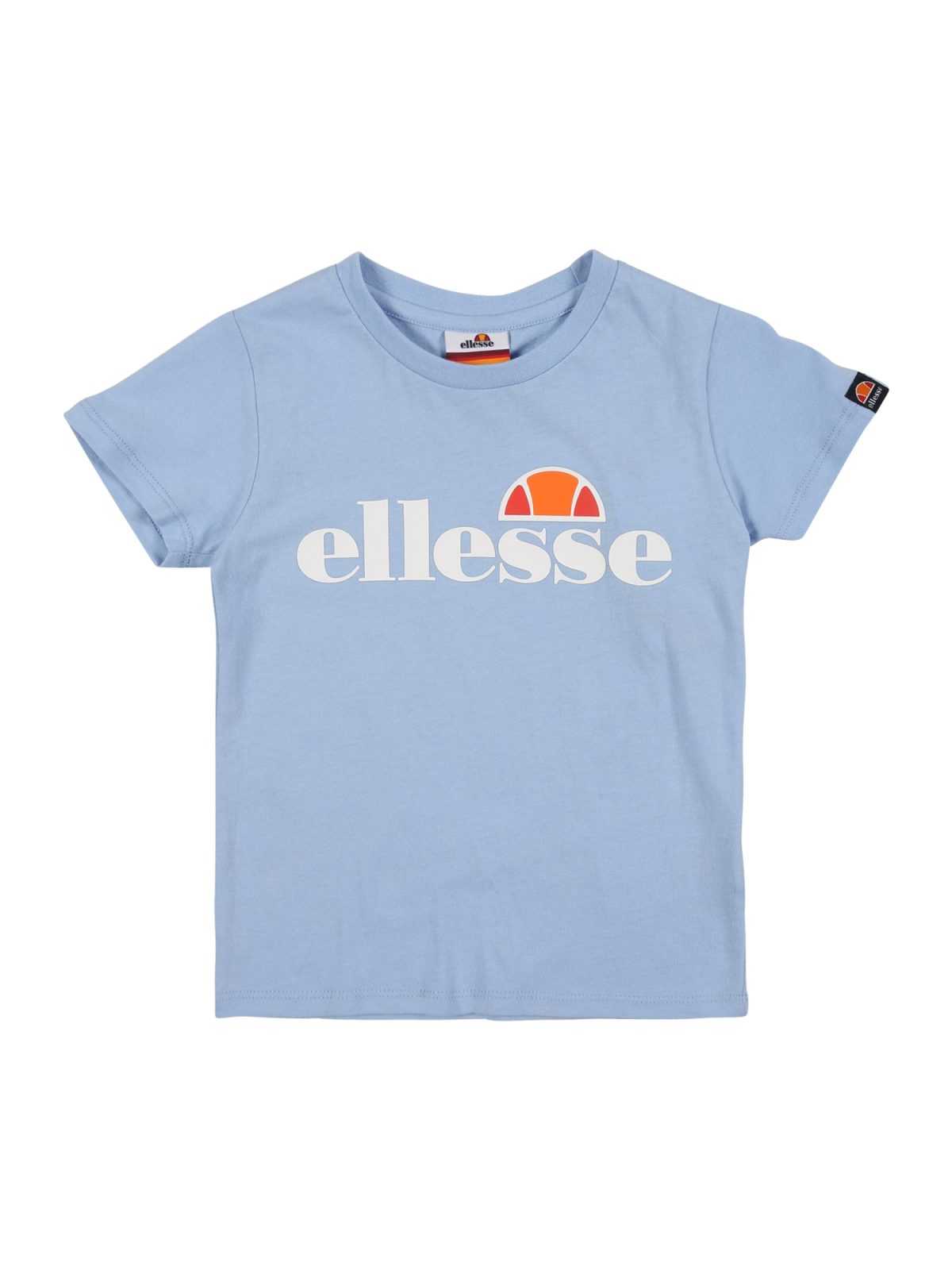 ELLESSE Majica 'Malia'  svetlo modra / oranžna / rdeča / bela