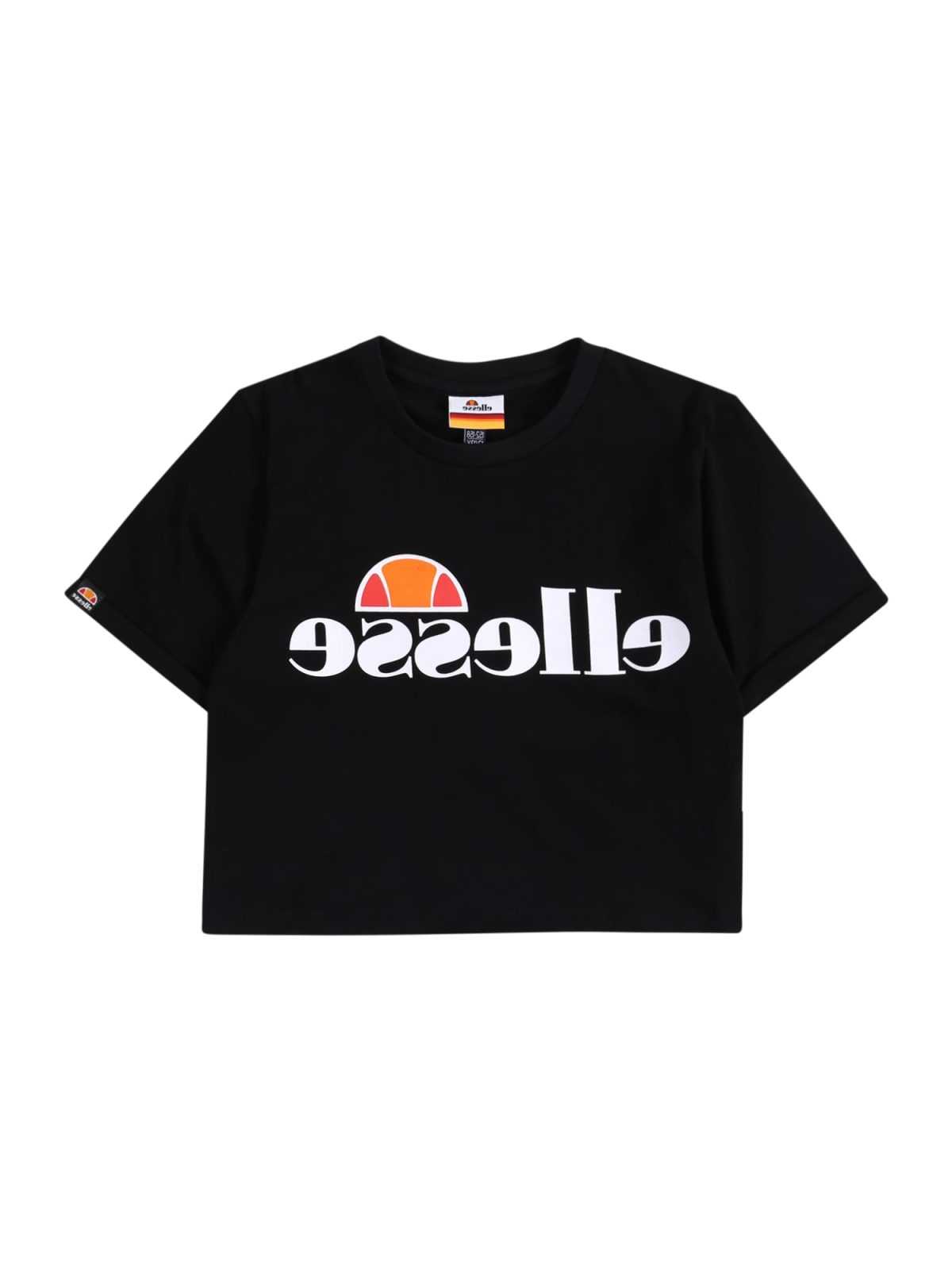 ELLESSE Majica 'Nicky'  oranžna / rdeča / črna / bela