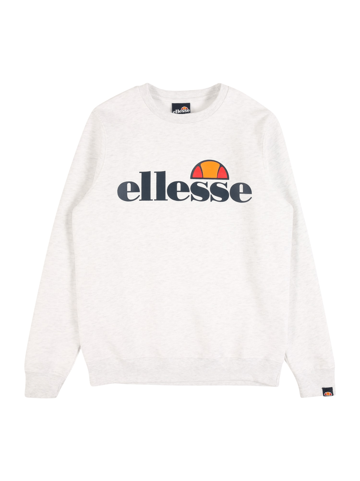 ELLESSE Majica 'Siobhen'  kobalt modra / oranžna / rdeča / pegasto bela