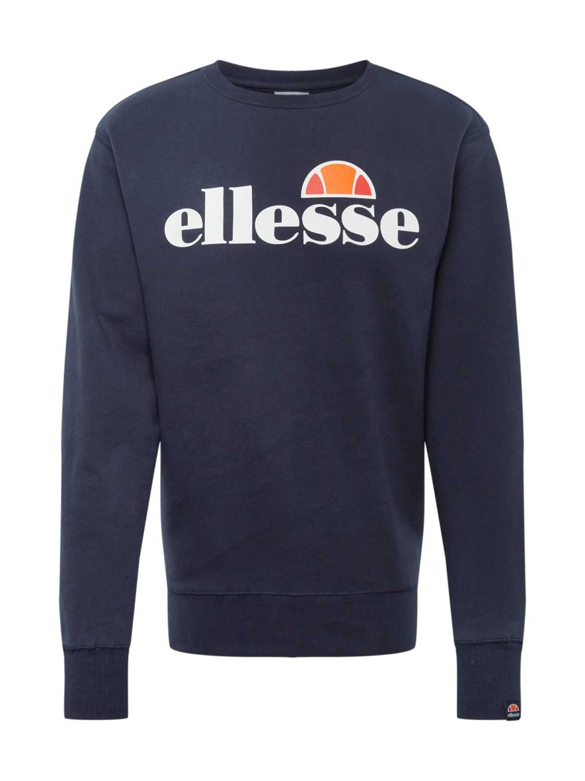 ELLESSE Majica 'Succiso'  mornarska / oranžna / oranžno rdeča / bela