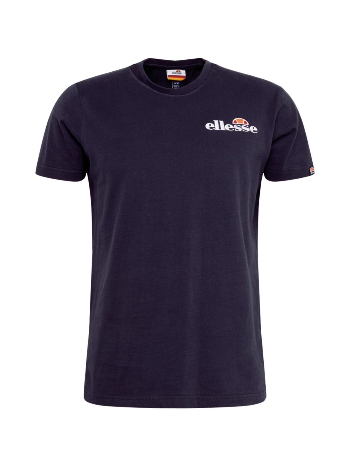 ELLESSE Majica 'Voodoo'  mornarska / oranžna / bela