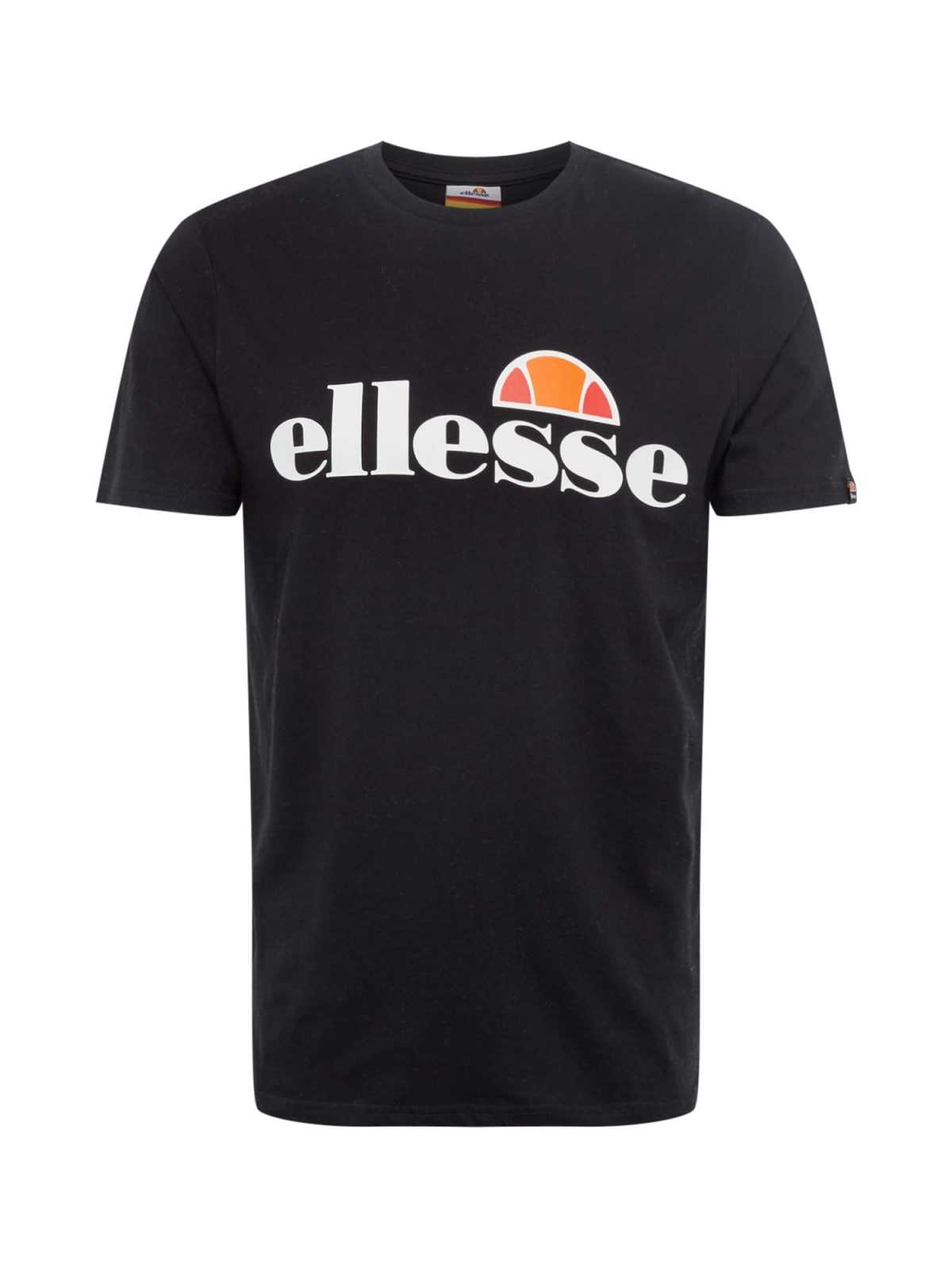 ELLESSE Majica  oranžna / melona / črna / bela