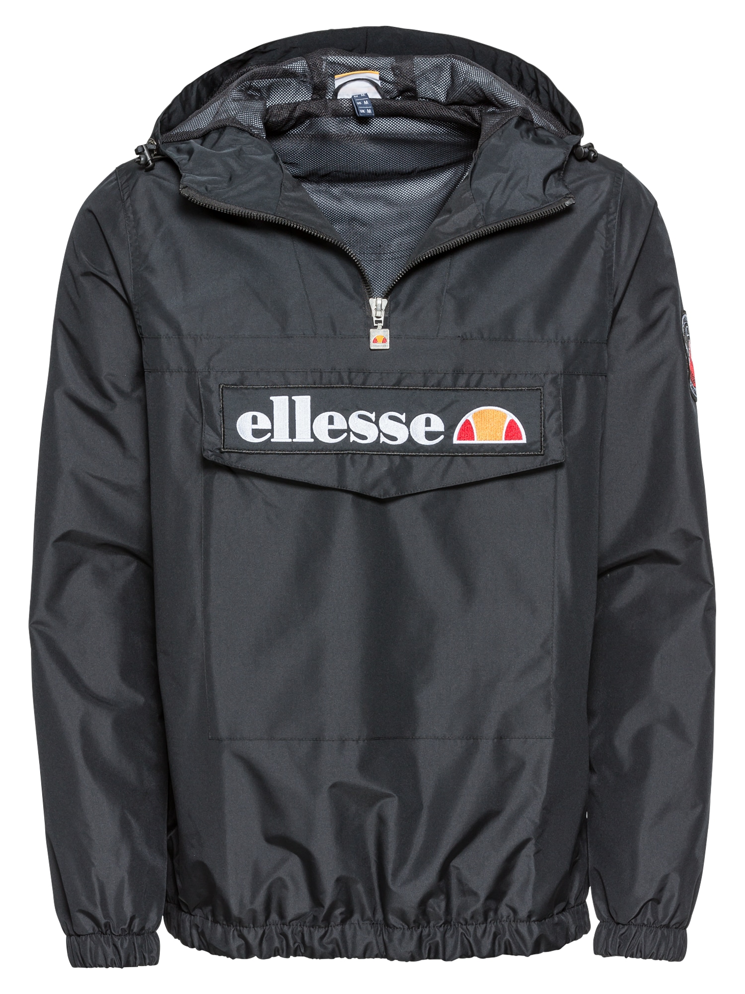 ELLESSE Prehodna jakna 'Mont 2'  mandarina / brusnica / črna / bela