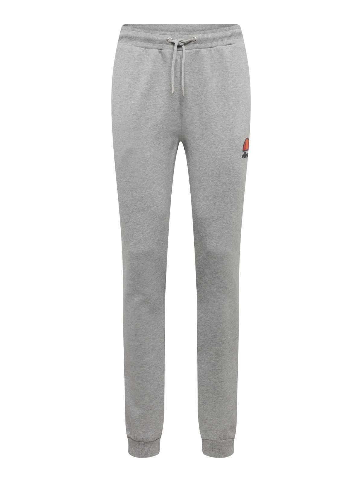 ELLESSE Športne hlače 'Ovest'  svetlo siva / oranžna / rdeča
