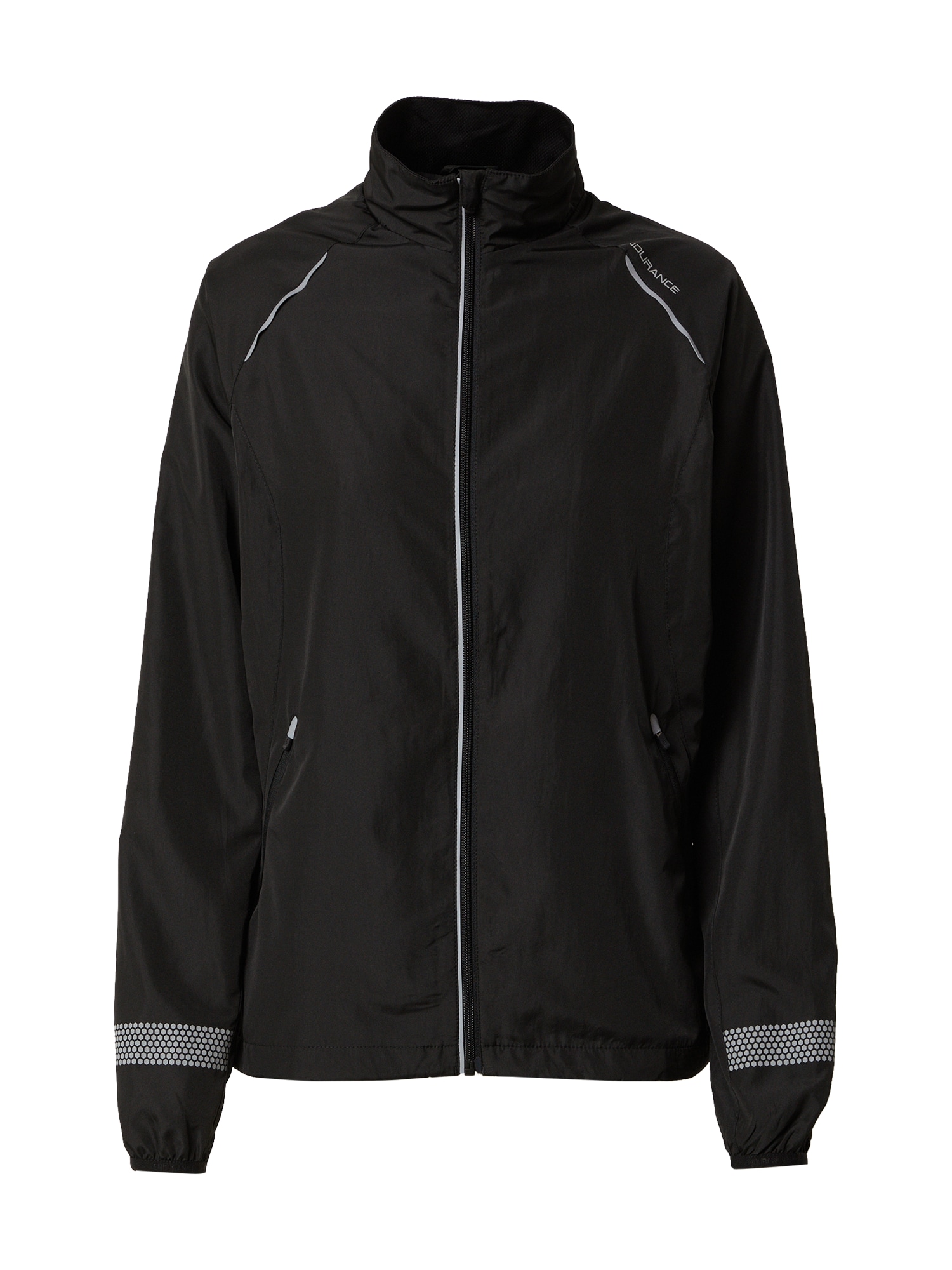 ENDURANCE Športna jakna 'Cully'  svetlo siva / črna