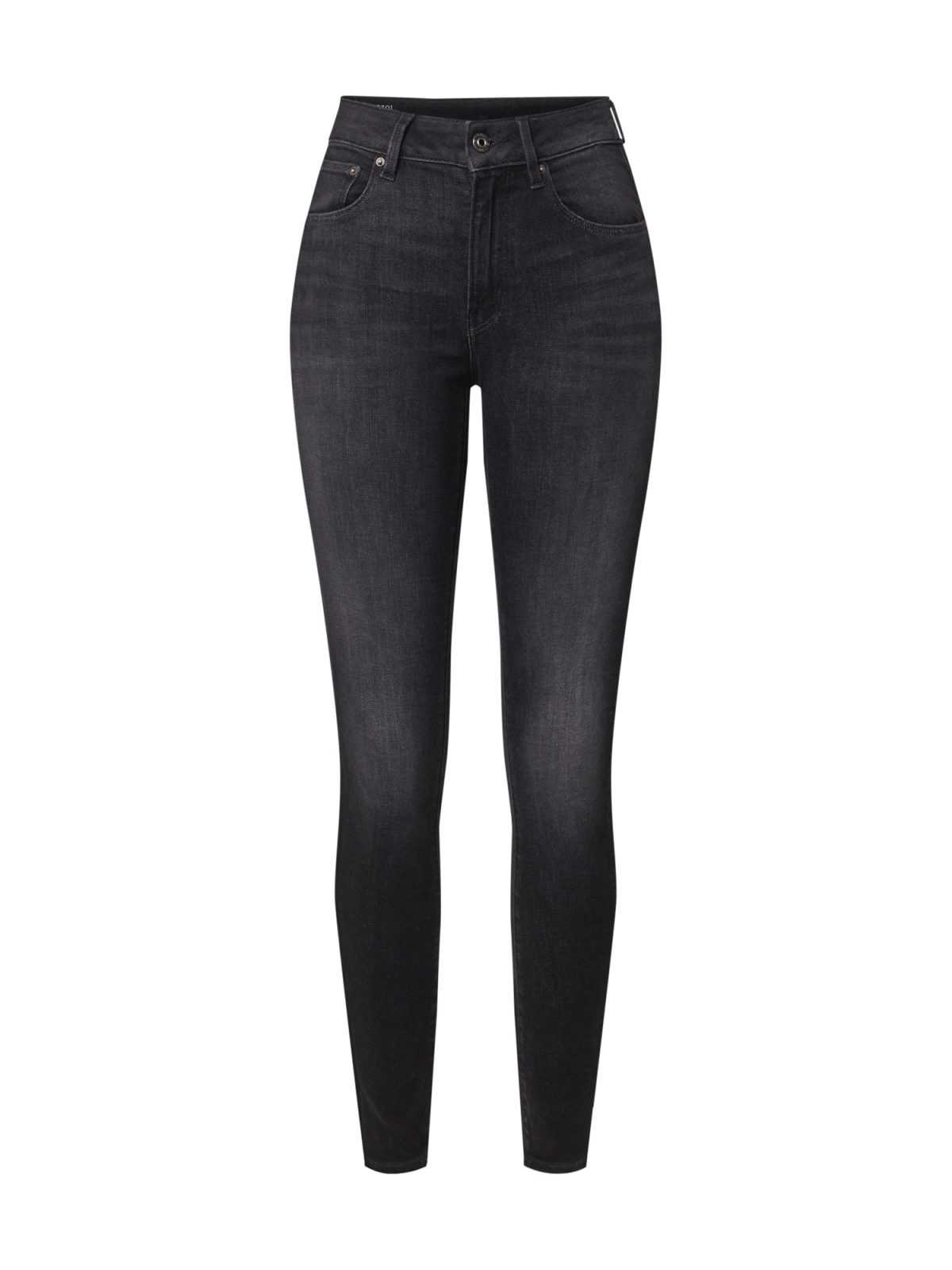 G-Star RAW Kavbojke '3301 High Skinny Wmn'  črna