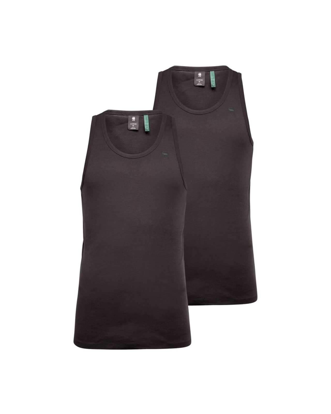 G-Star RAW Spodnja majica  zelena / črna / bela