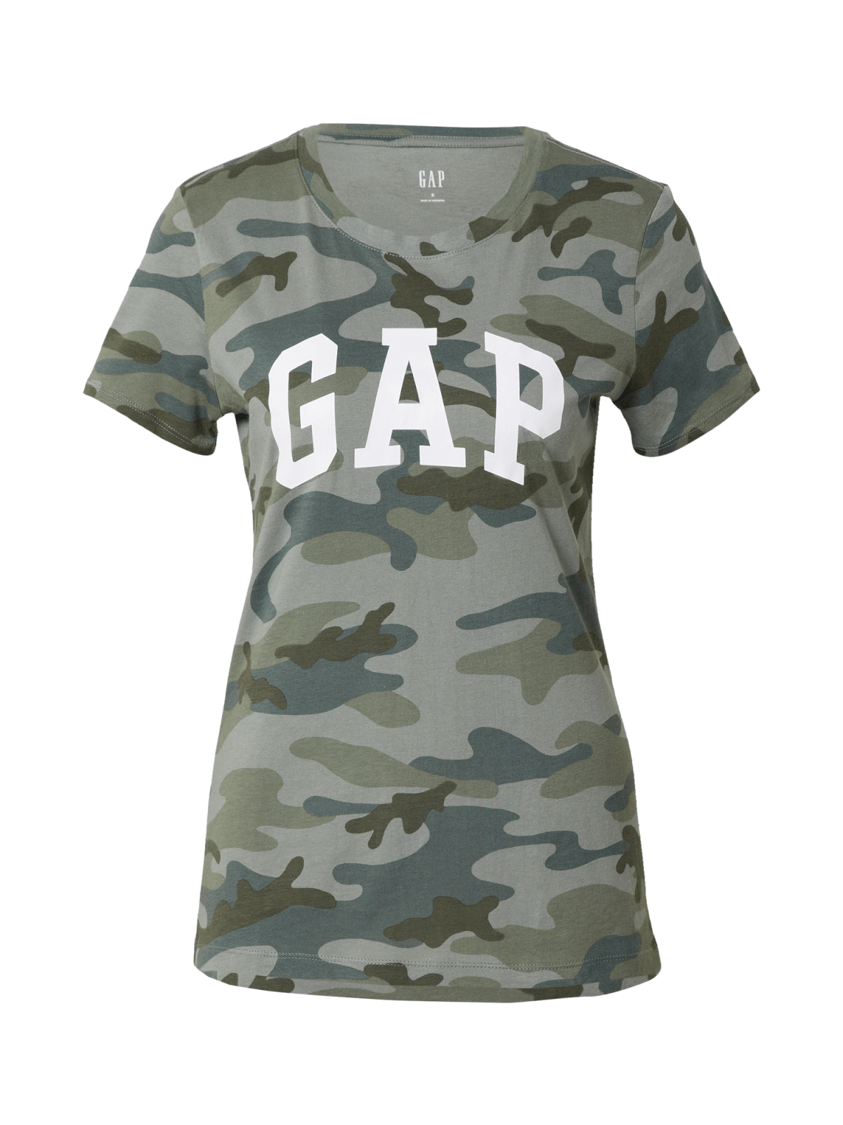 GAP Majica  zelena / kaki / petrol
