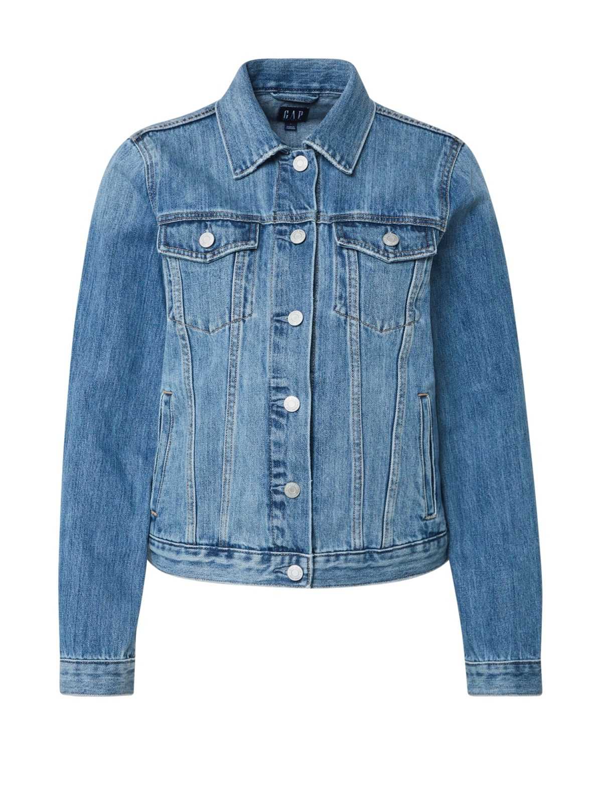 GAP Prehodna jakna 'MED COOPER'  moder denim