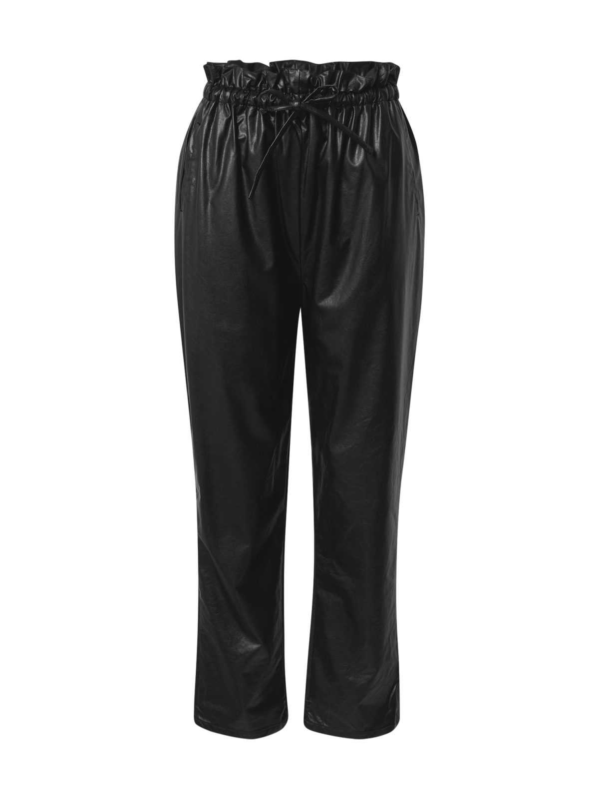 Gina Tricot Hlače  črna