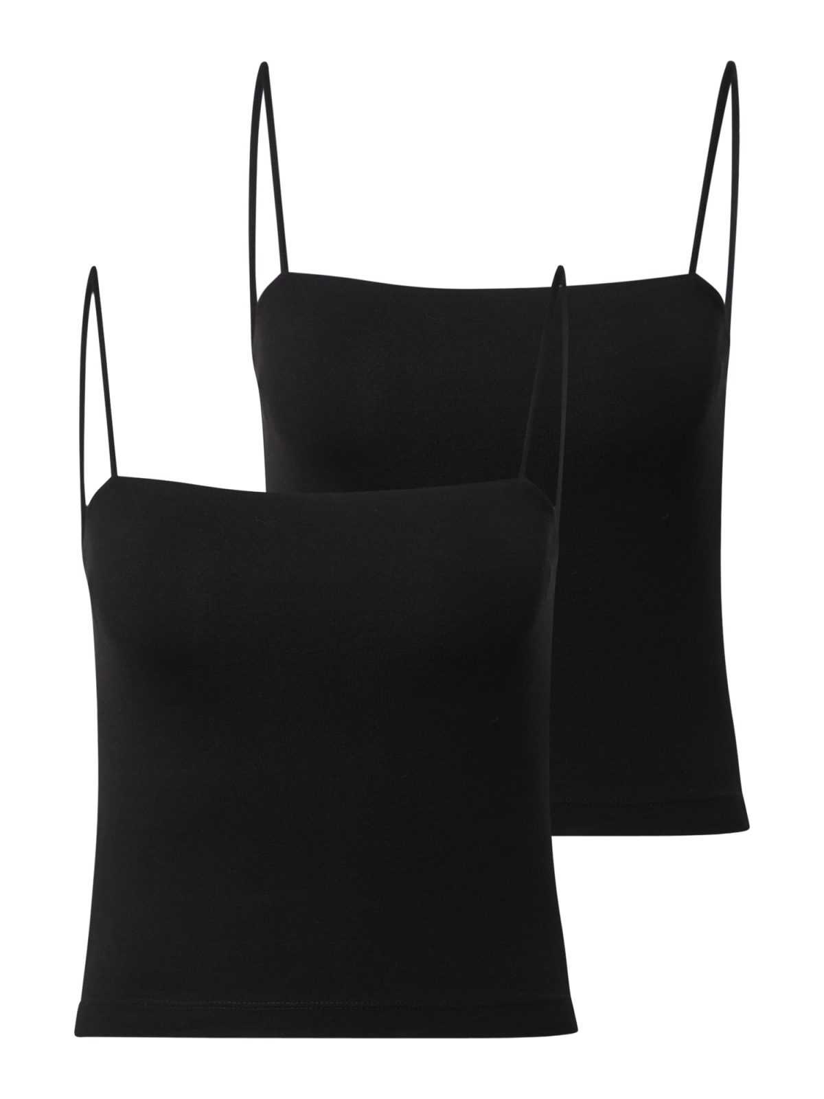 Gina Tricot Top 'Scarlet'  črna