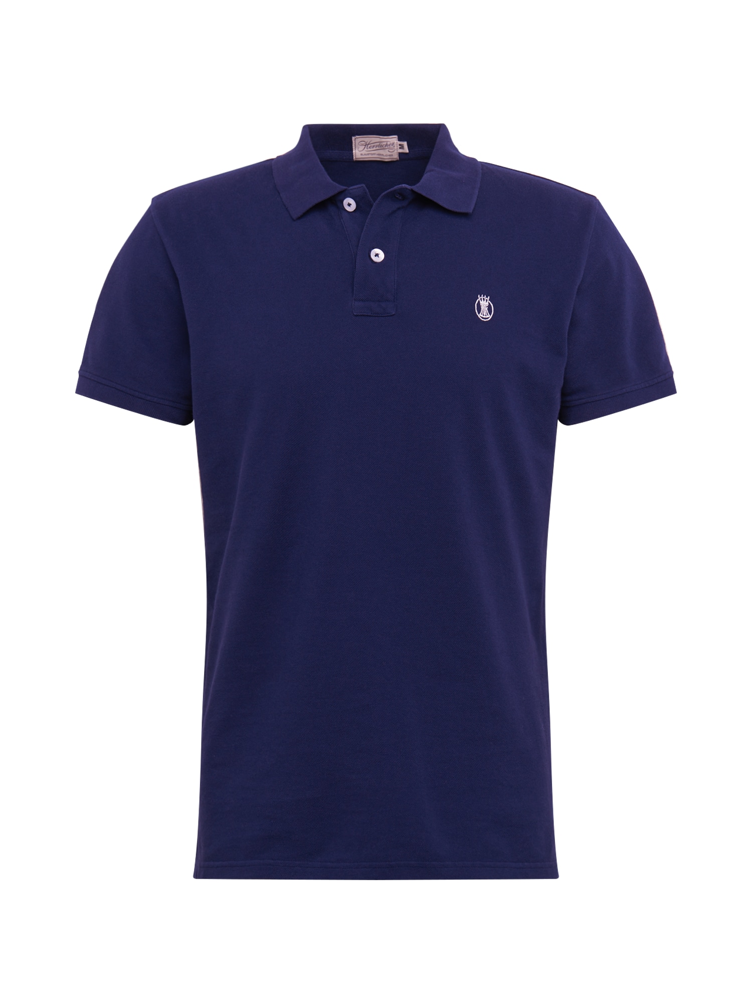 Herrlicher Majica 'Score Polo Pique'  marine