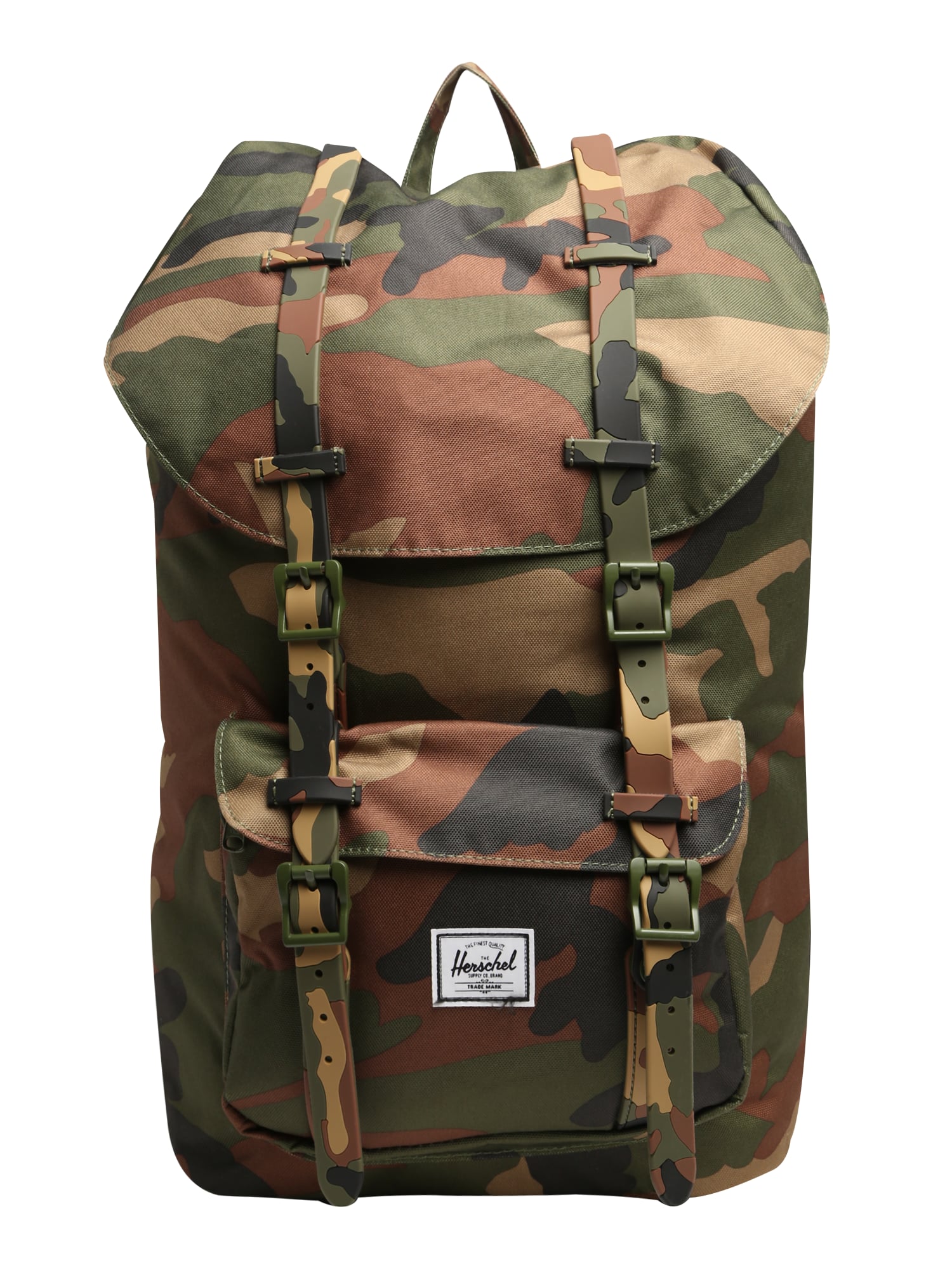 Herschel Nahrbtnik 'Little America'  rjava / svetlo rjava / grafit / zelena