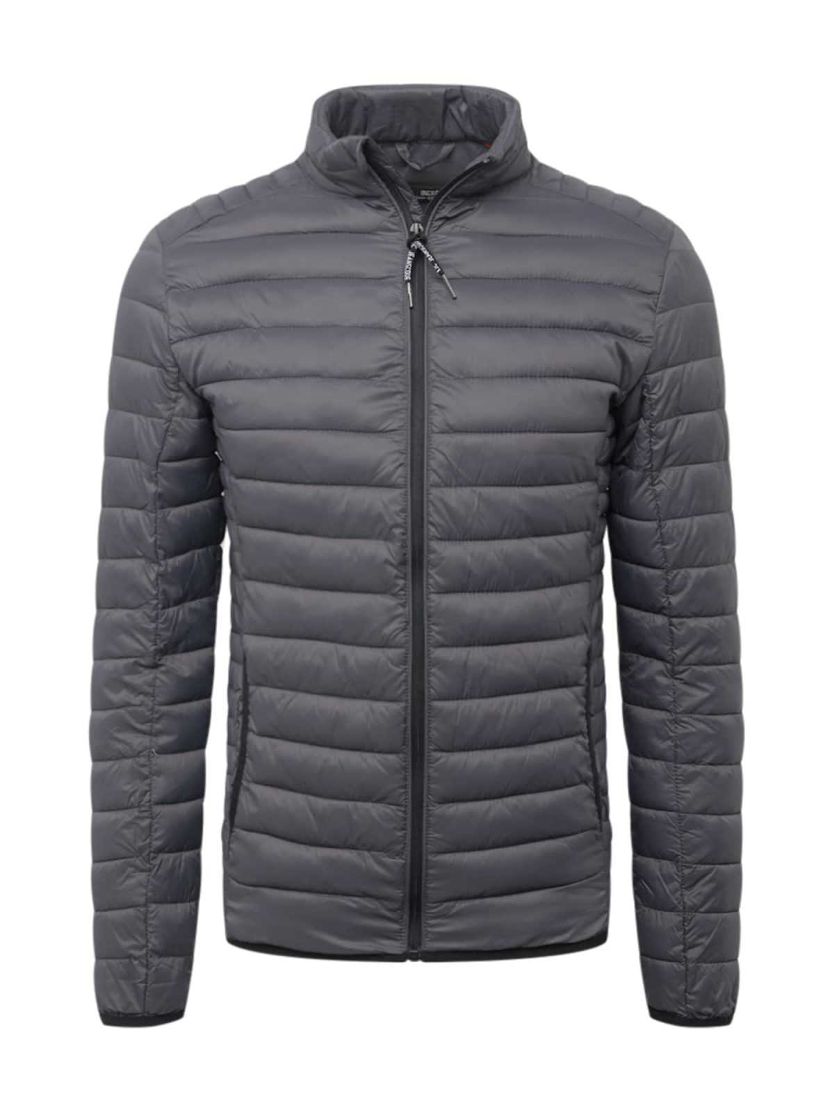 INDICODE JEANS Prehodna jakna 'Amare'  temno siva
