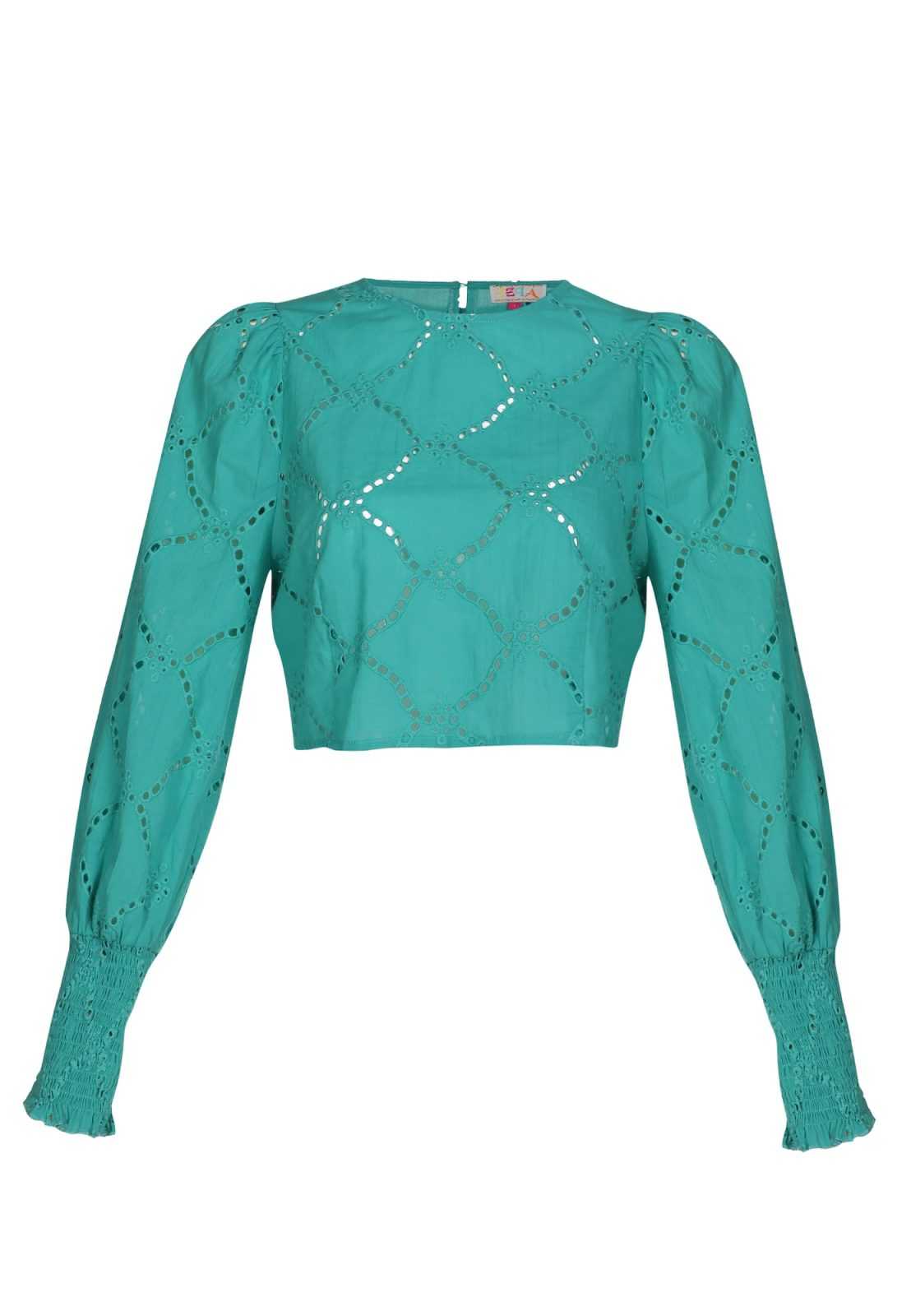 IZIA Bluza  pastelno modra