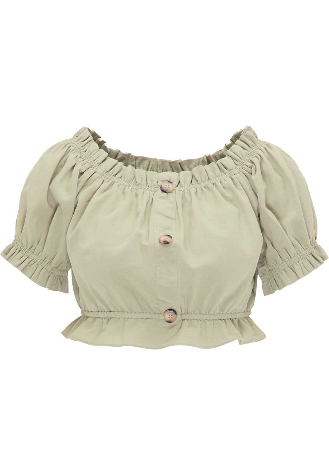 IZIA Bluza  pastelno zelena