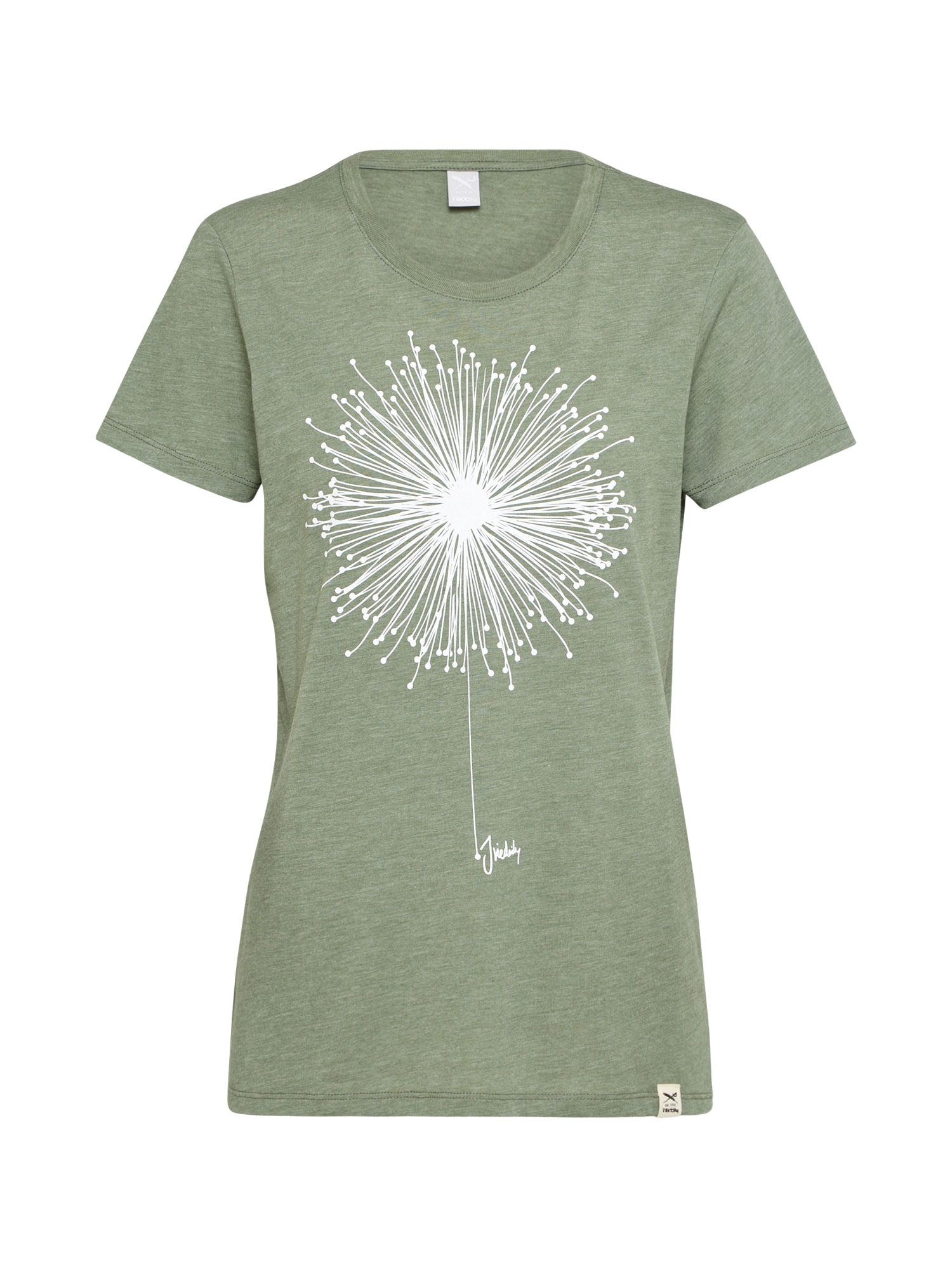 Iriedaily Majica 'Blowball'  trst / bela