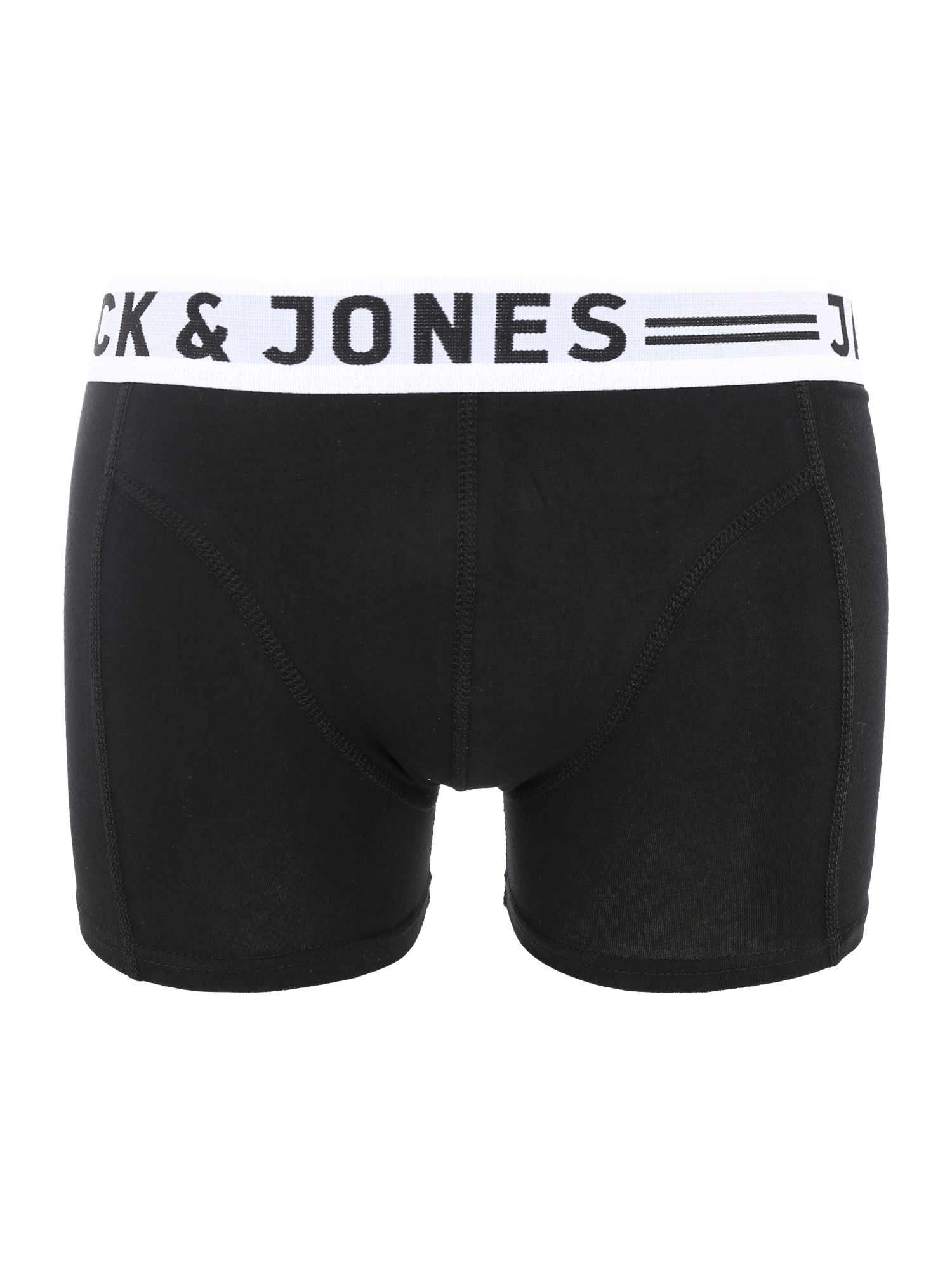 JACK & JONES Boksarice 'SENSE'  črna / bela