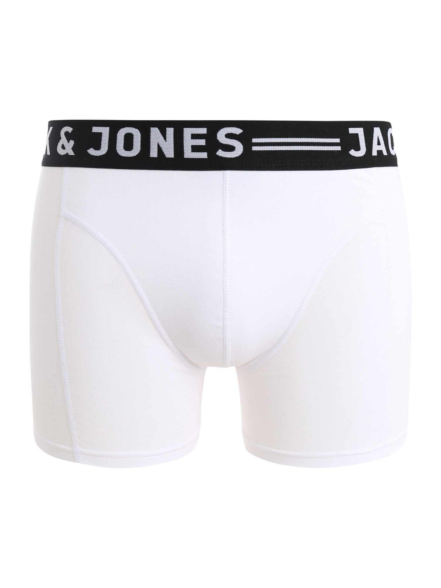 JACK & JONES Boksarice 'SENSE'  črna / bela